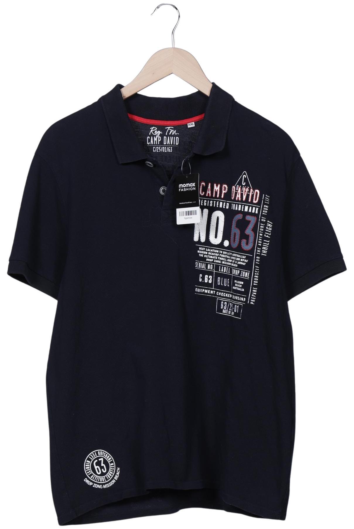 

Camp David Herren Poloshirt, marineblau, Gr. 56