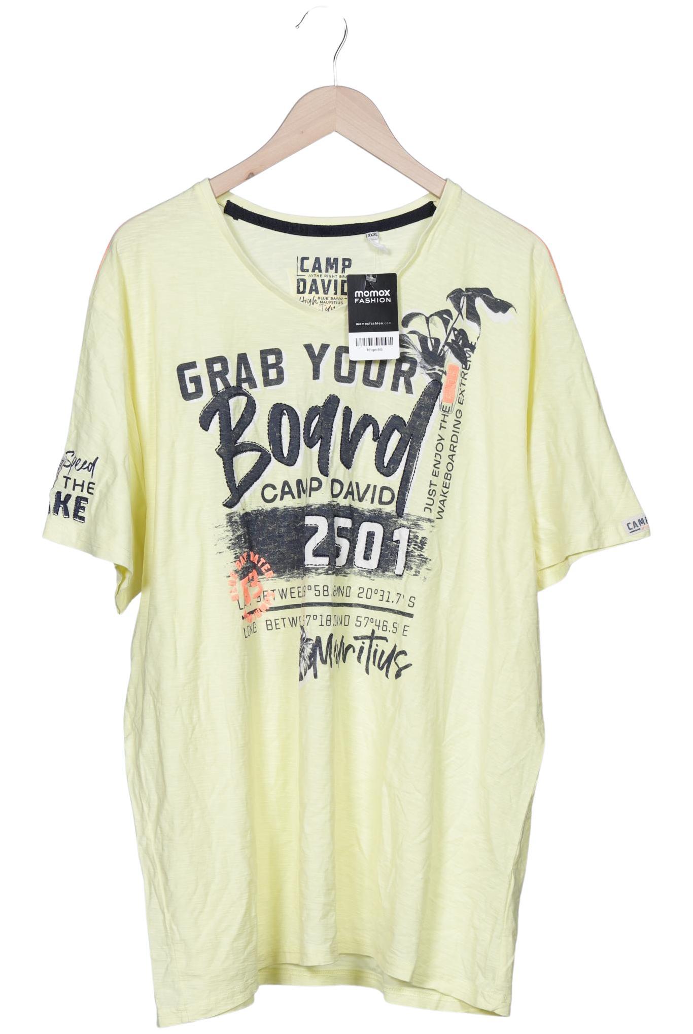 

Camp David Herren T-Shirt, gelb, Gr. 58