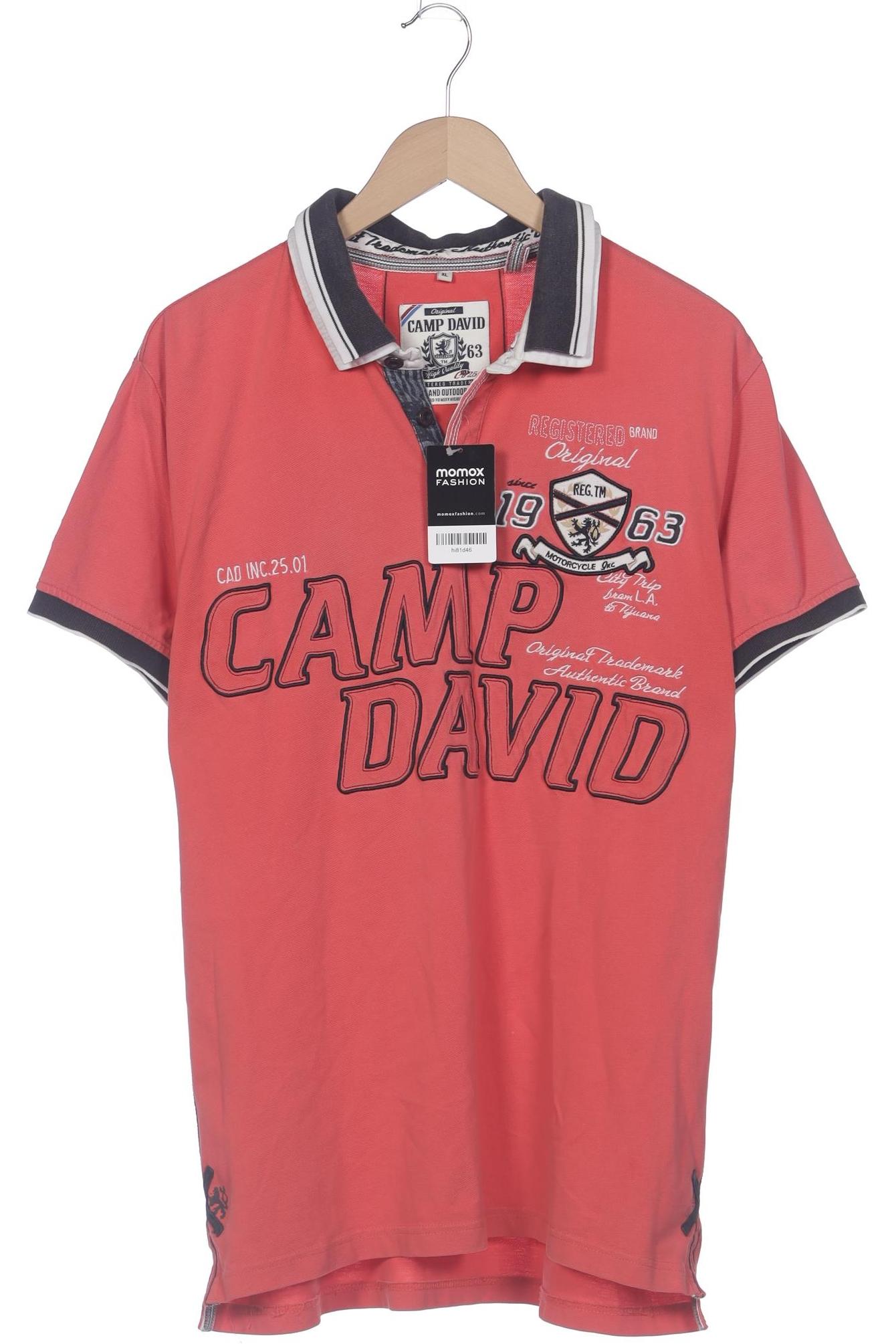 

Camp David Herren Poloshirt, rot, Gr. 54