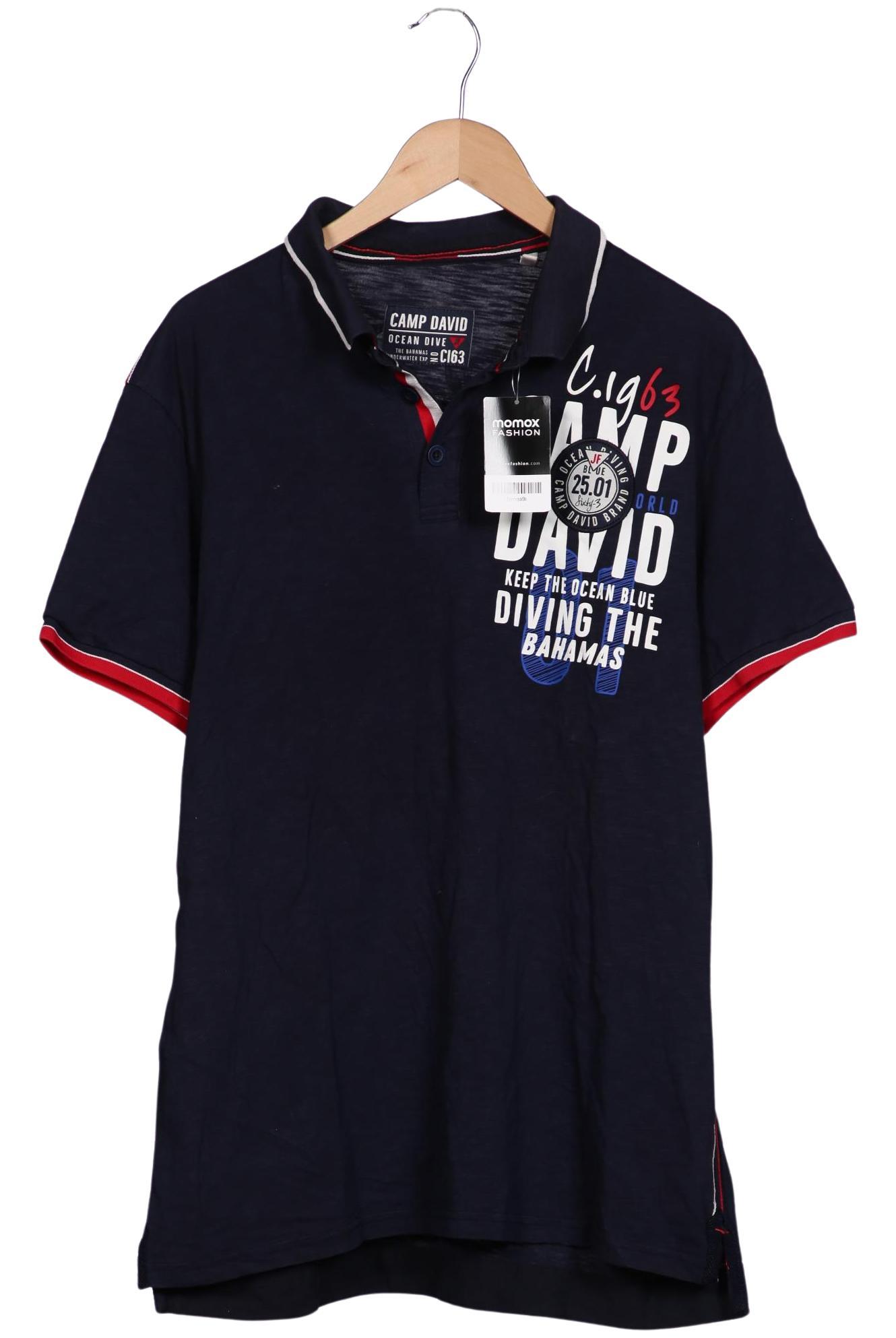 

Camp David Herren Poloshirt, marineblau, Gr. 56