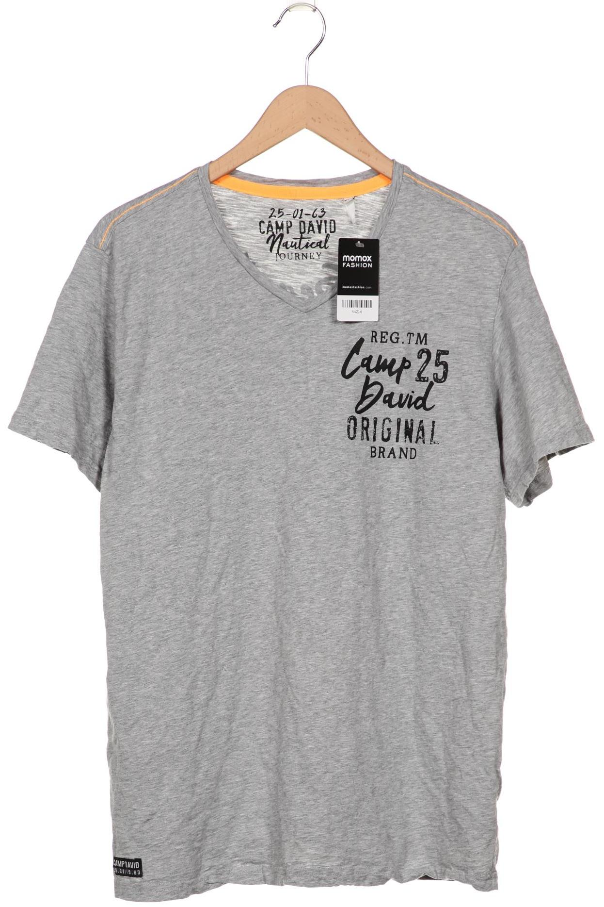 

Camp David Herren T-Shirt, grau, Gr. 56