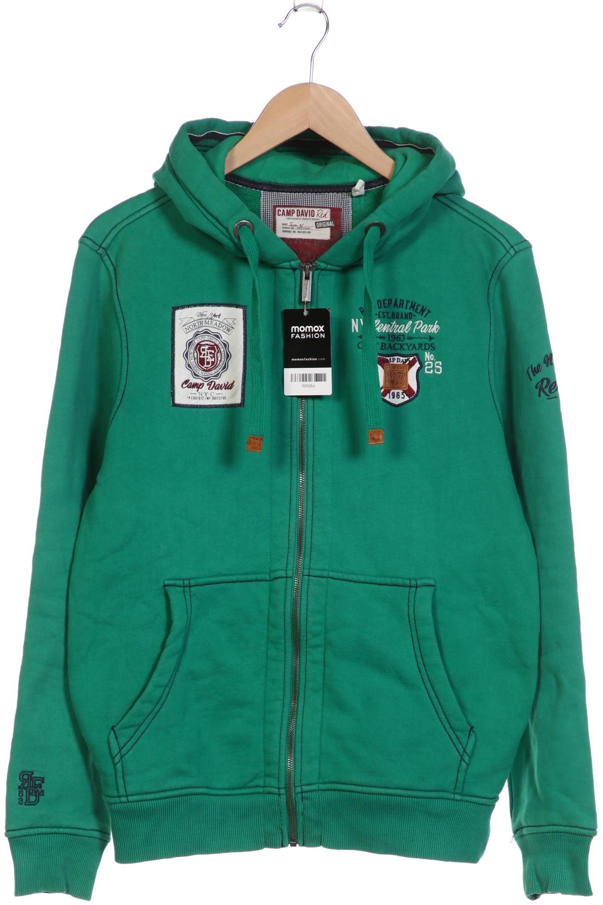 

Camp David Herren Kapuzenpullover, grün, Gr. 46