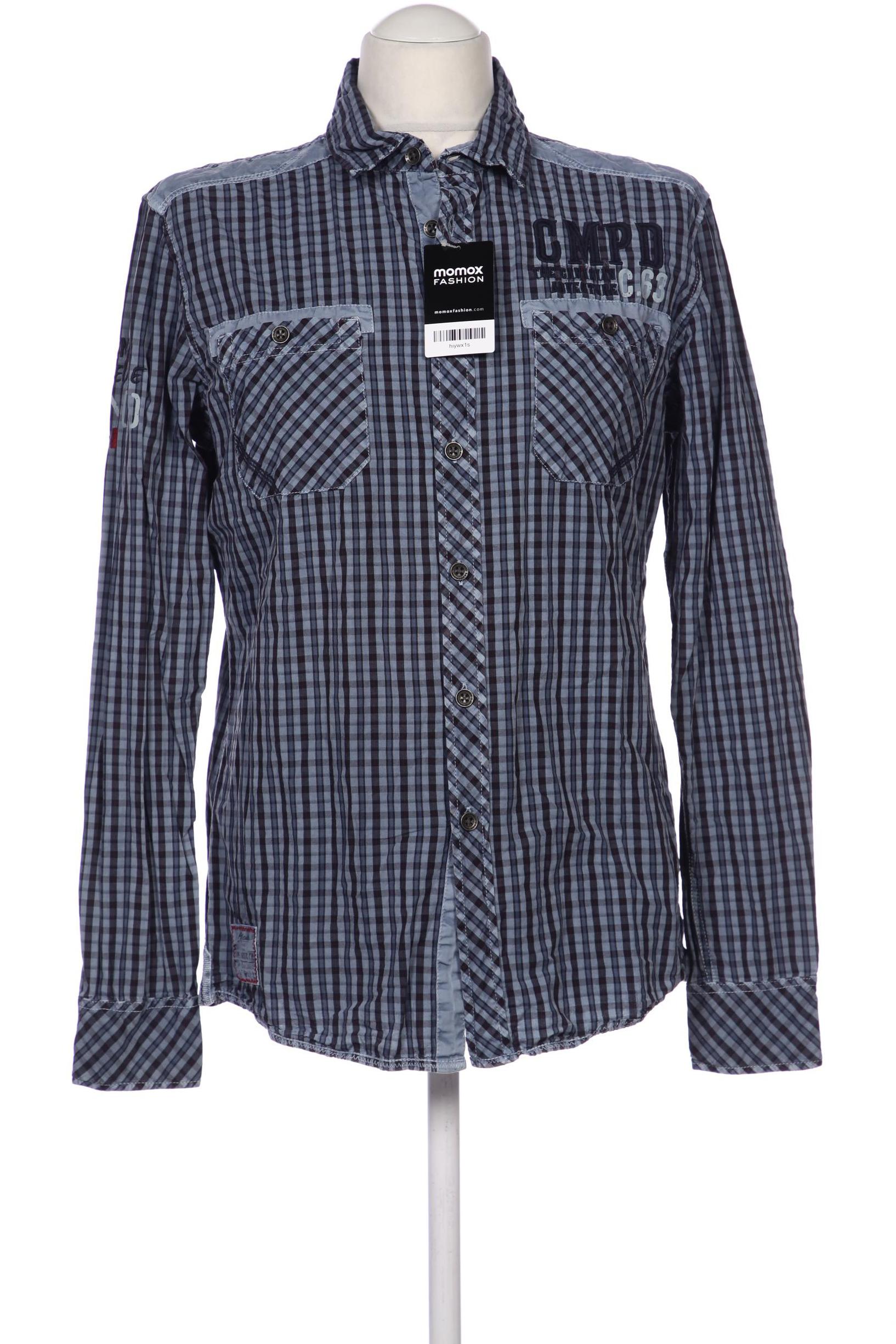

Camp David Herren Hemd, blau