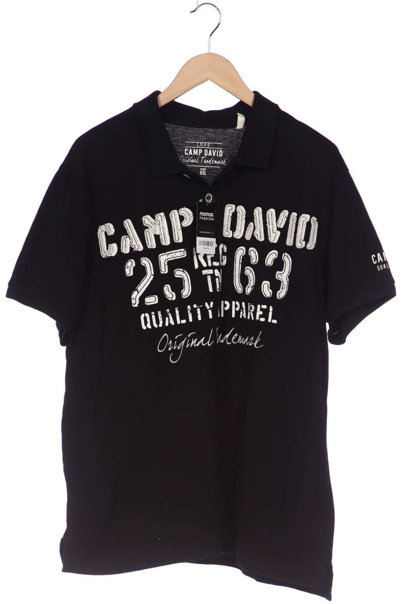 

Camp David Herren Poloshirt, schwarz, Gr. 56