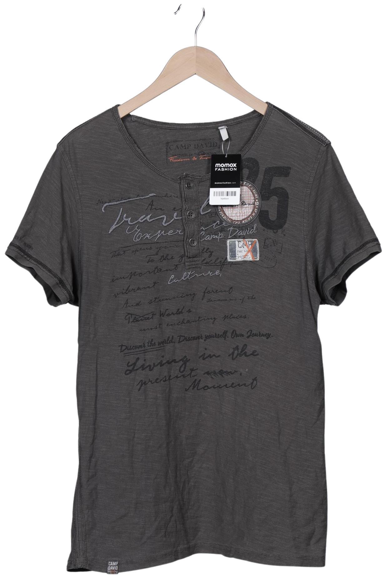 

Camp David Herren T-Shirt, grau, Gr. 48