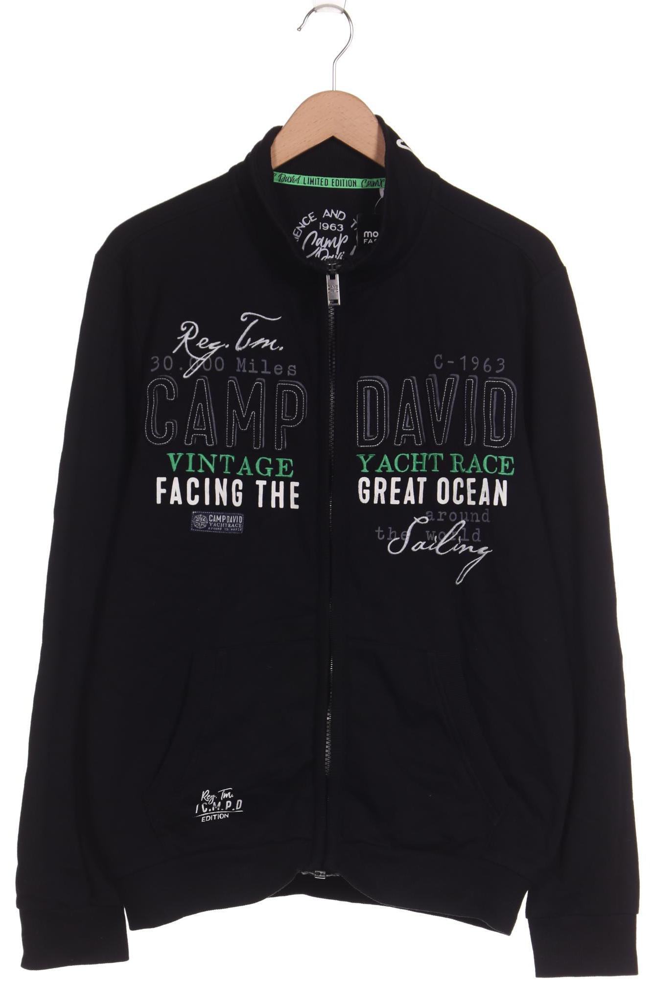 

Camp David Herren Sweatshirt, schwarz, Gr. 52