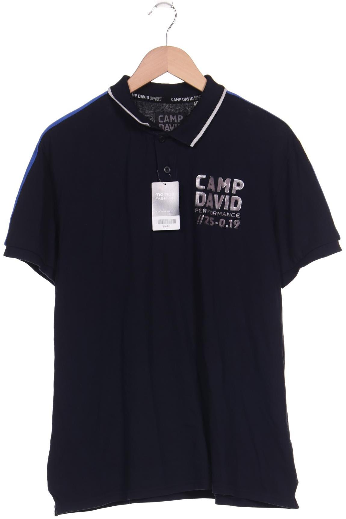 

Camp David Herren Poloshirt, marineblau