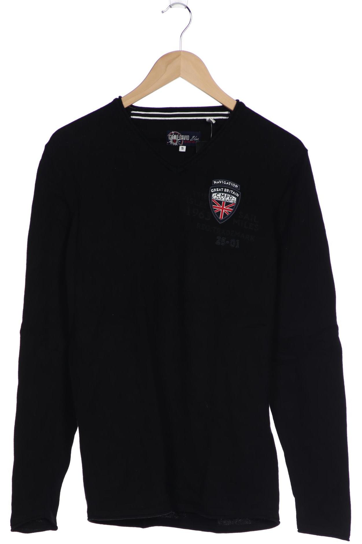 

Camp David Herren Pullover, schwarz