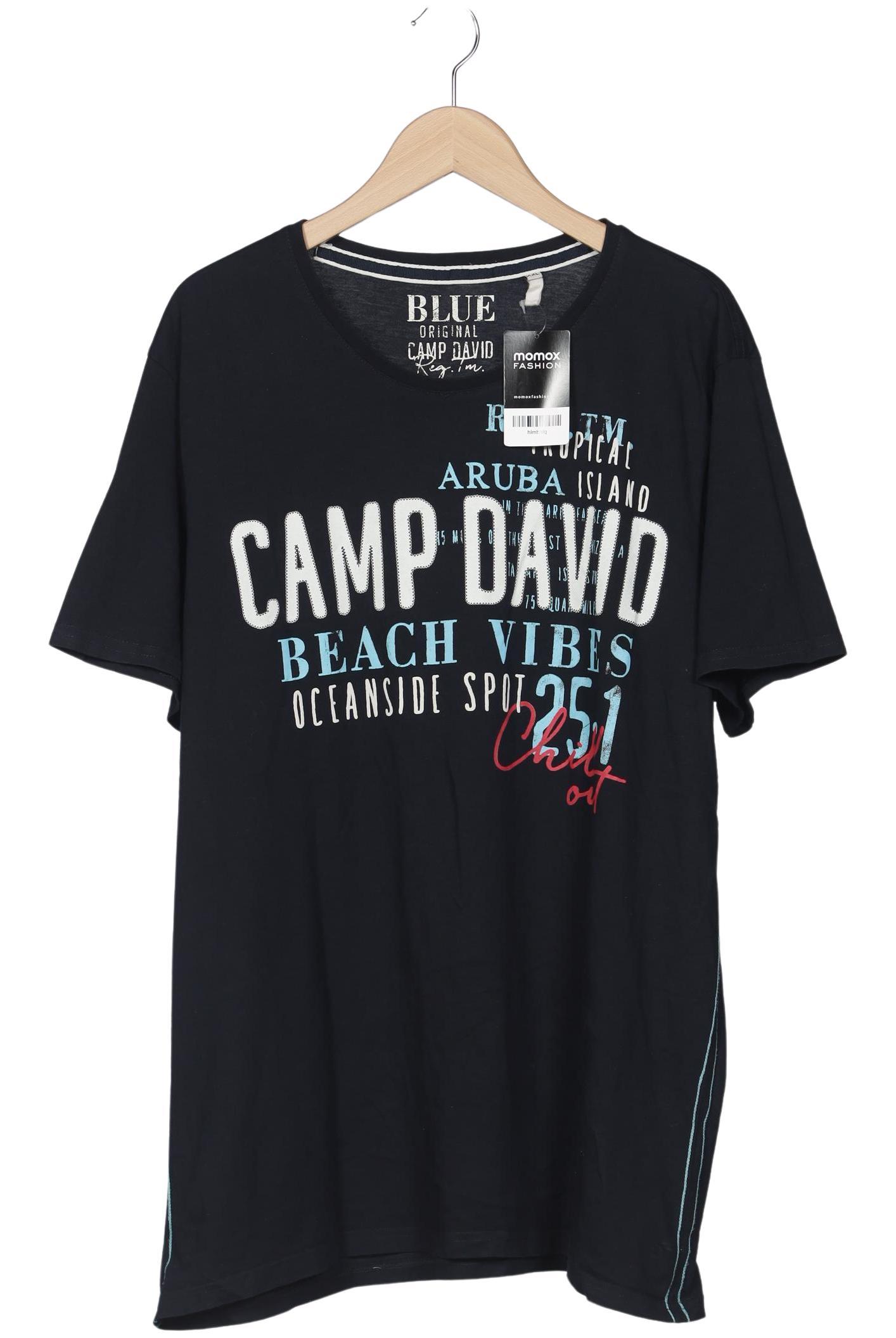

Camp David Herren T-Shirt, marineblau, Gr. 56