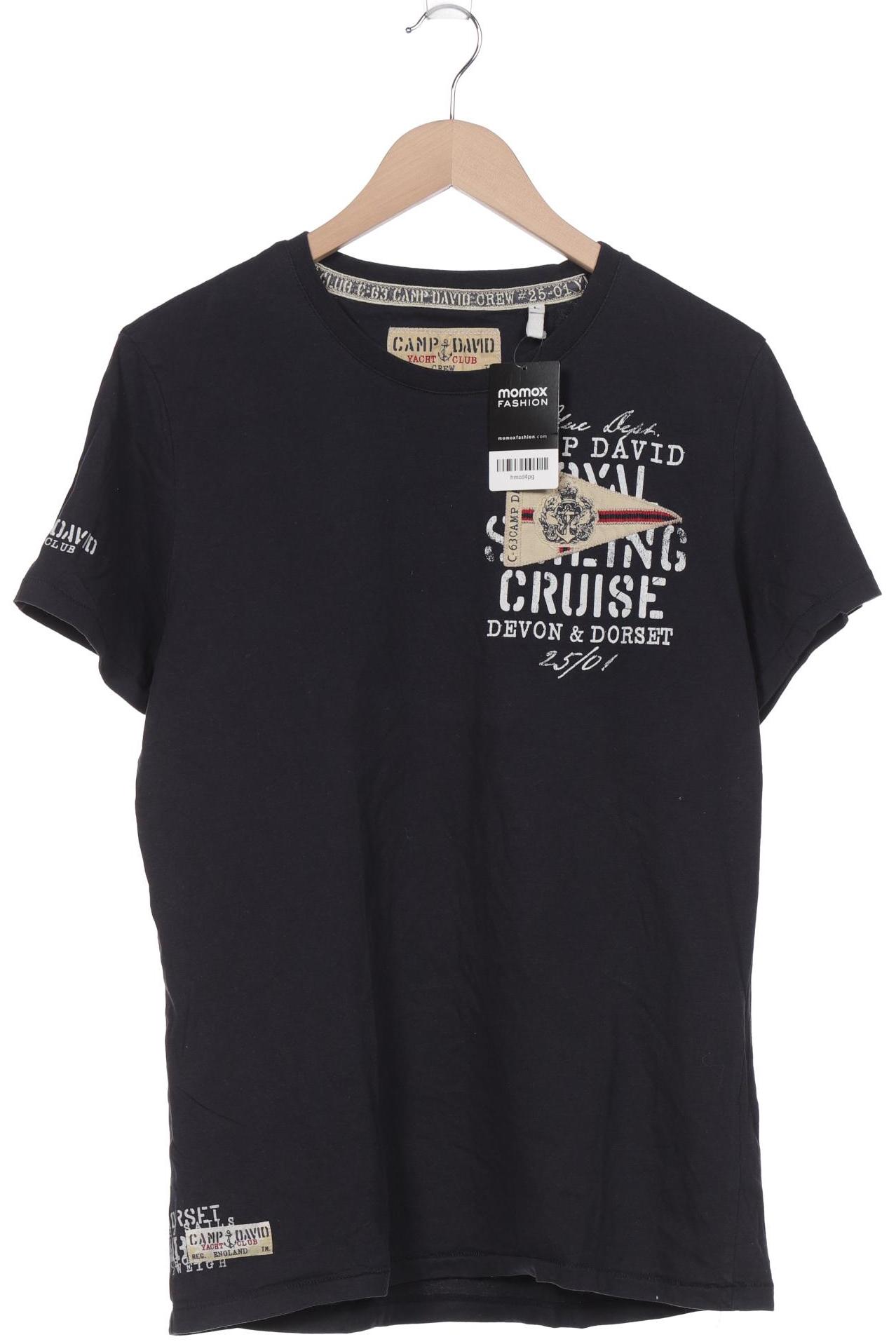 

Camp David Herren T-Shirt, schwarz