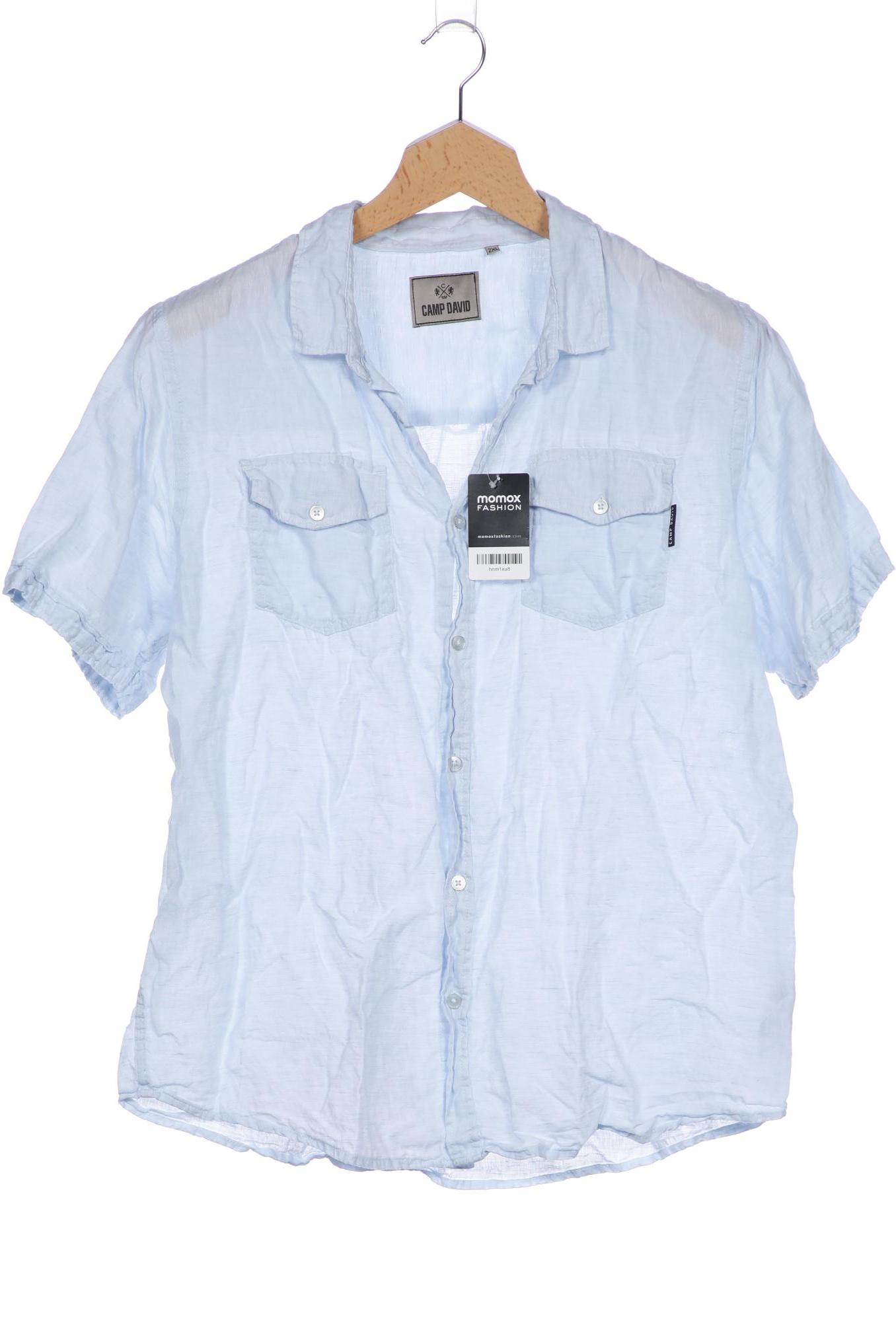 

Camp David Herren Hemd, hellblau, Gr. 56
