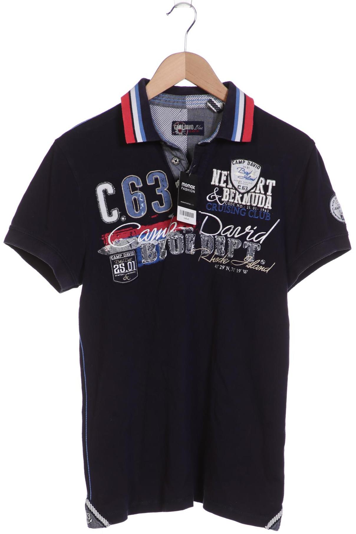 

Camp David Herren Poloshirt, marineblau, Gr. 48