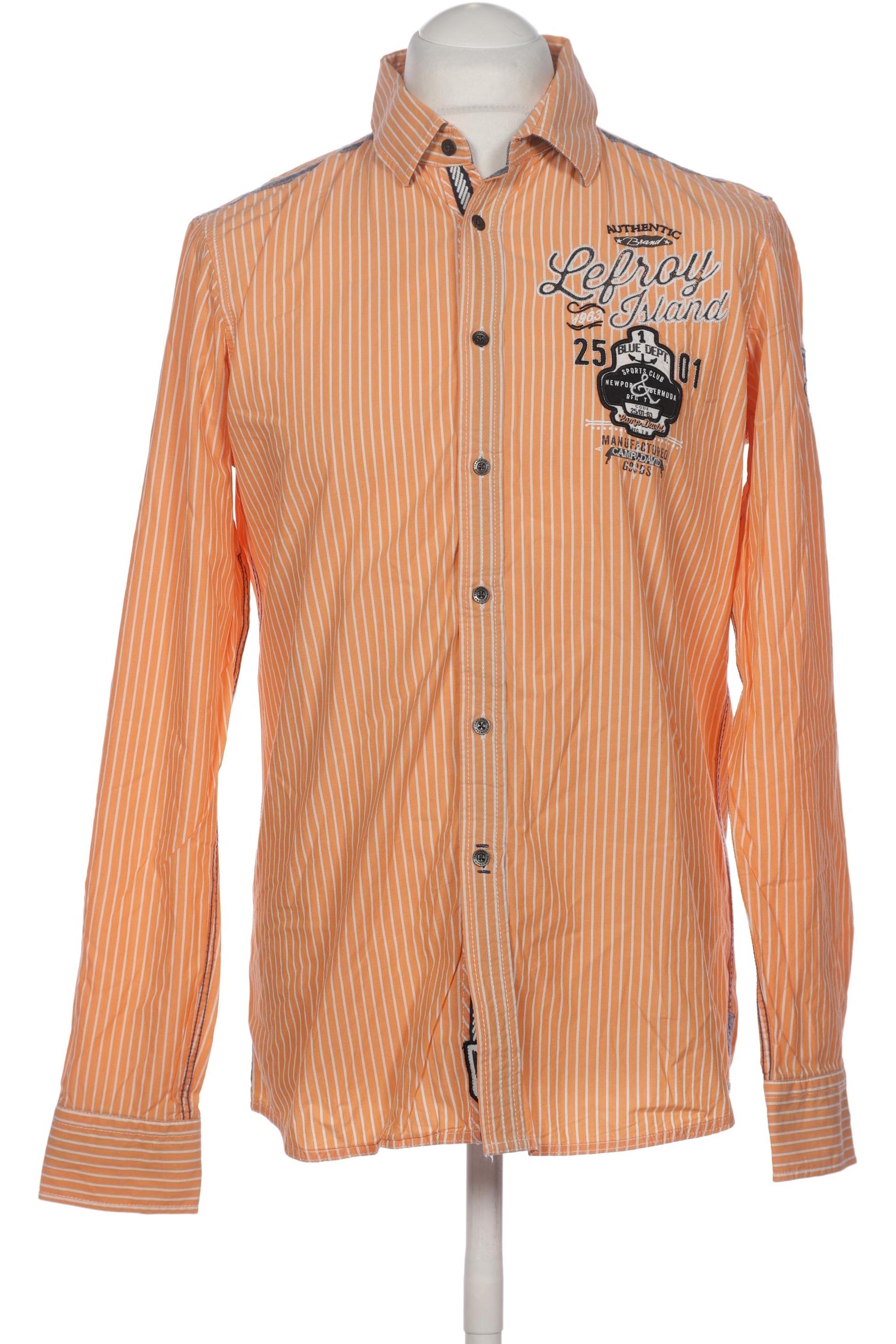 

Camp David Herren Hemd, orange, Gr. 48