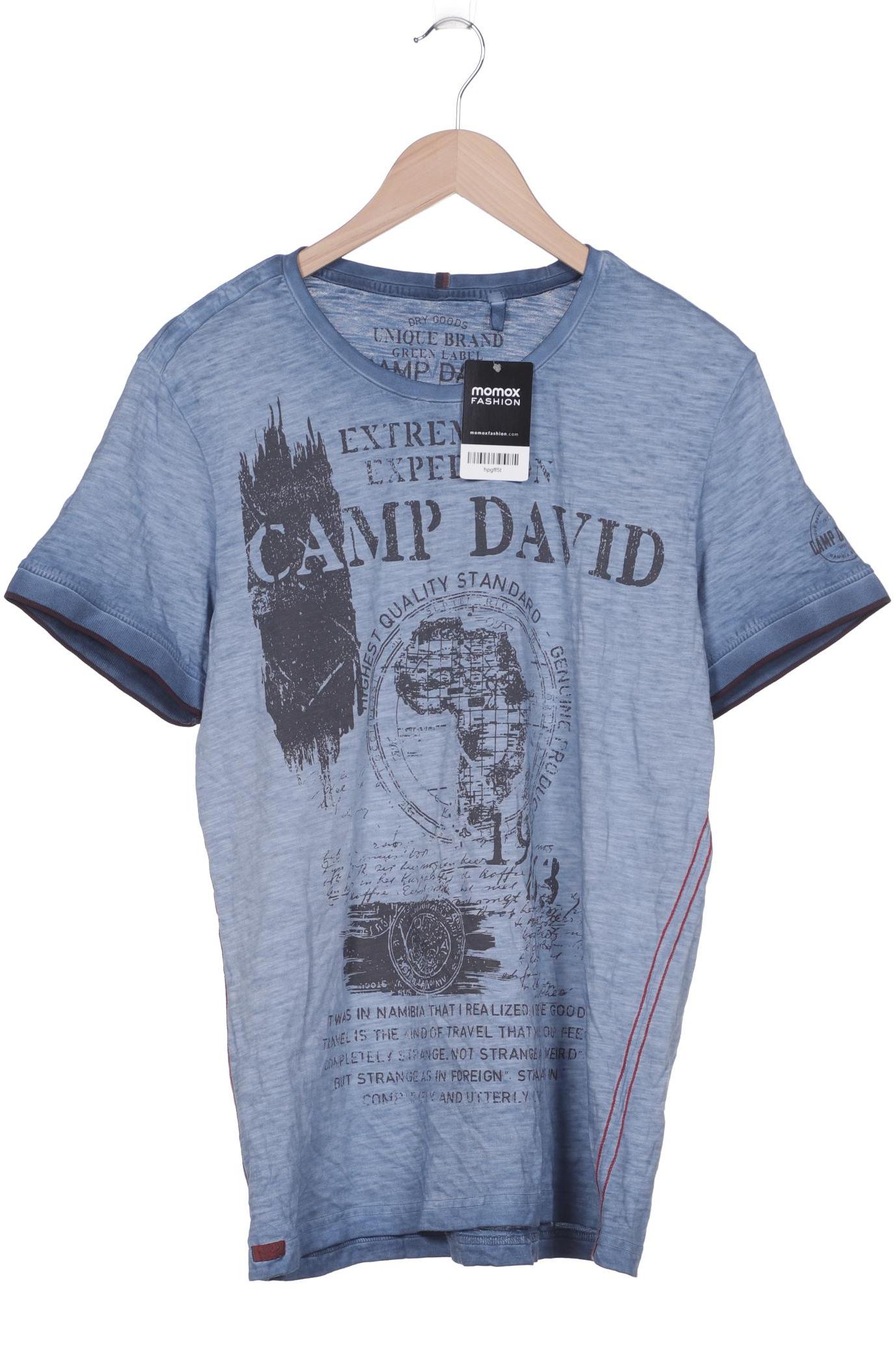 

Camp David Herren T-Shirt, blau