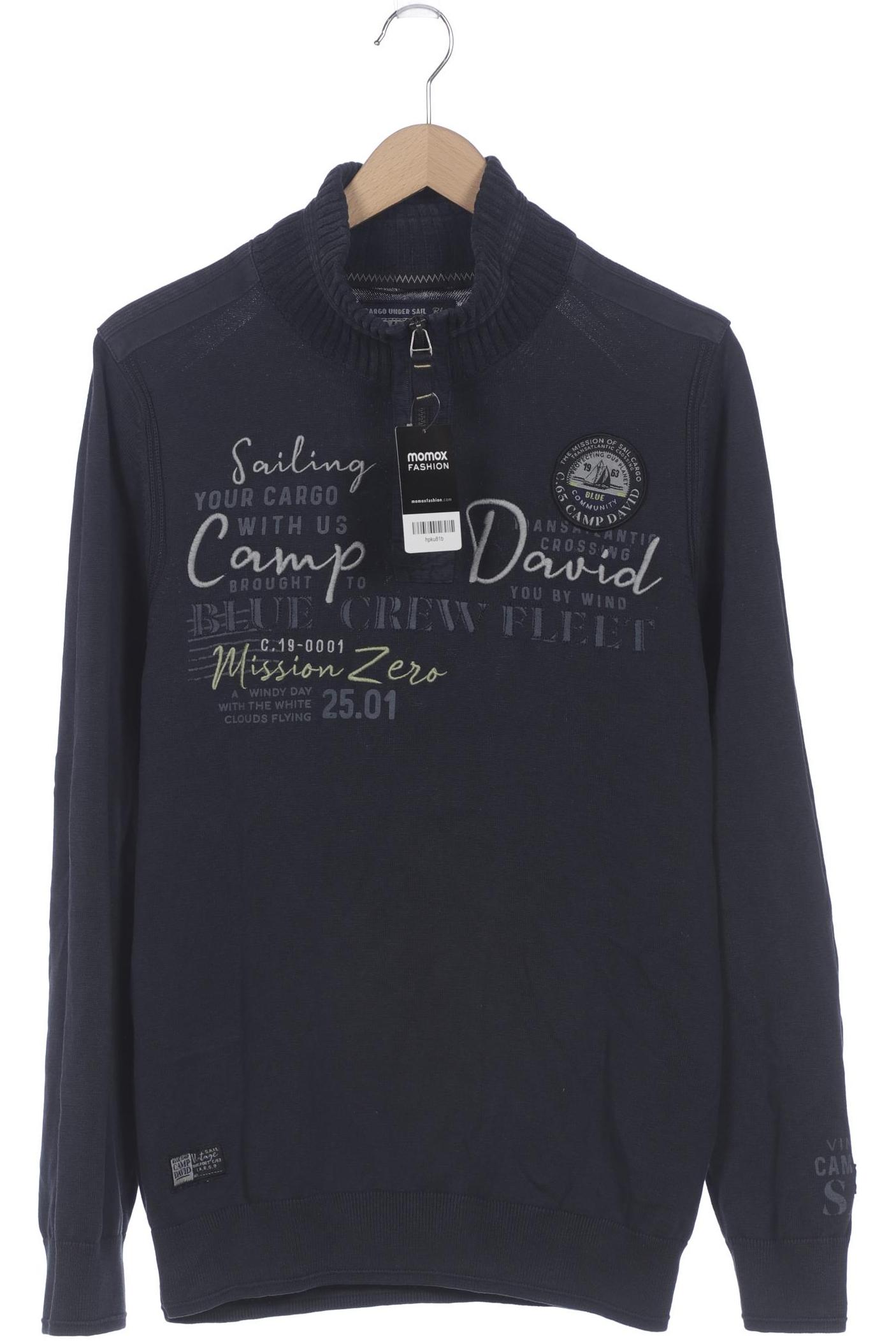 

Camp David Herren Pullover, marineblau, Gr. 48