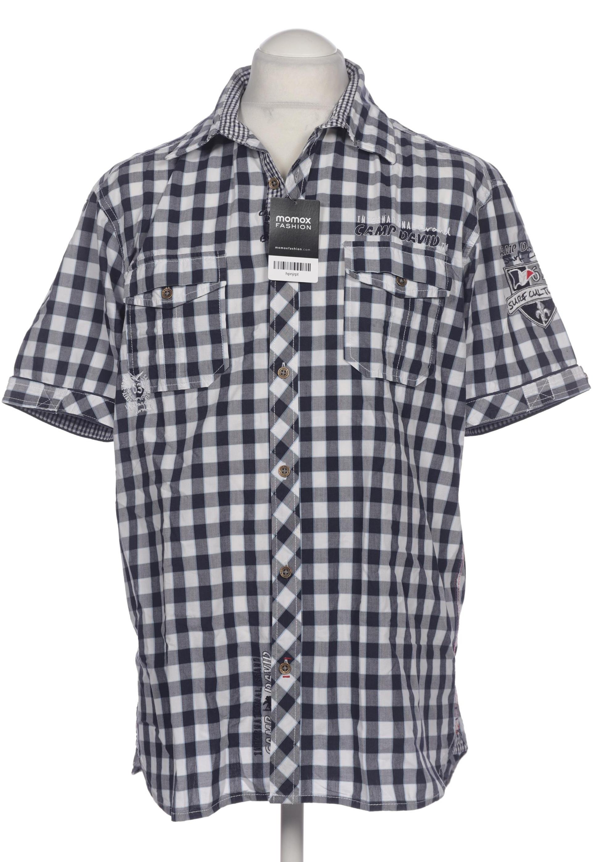 

Camp David Herren Hemd, marineblau, Gr. 52