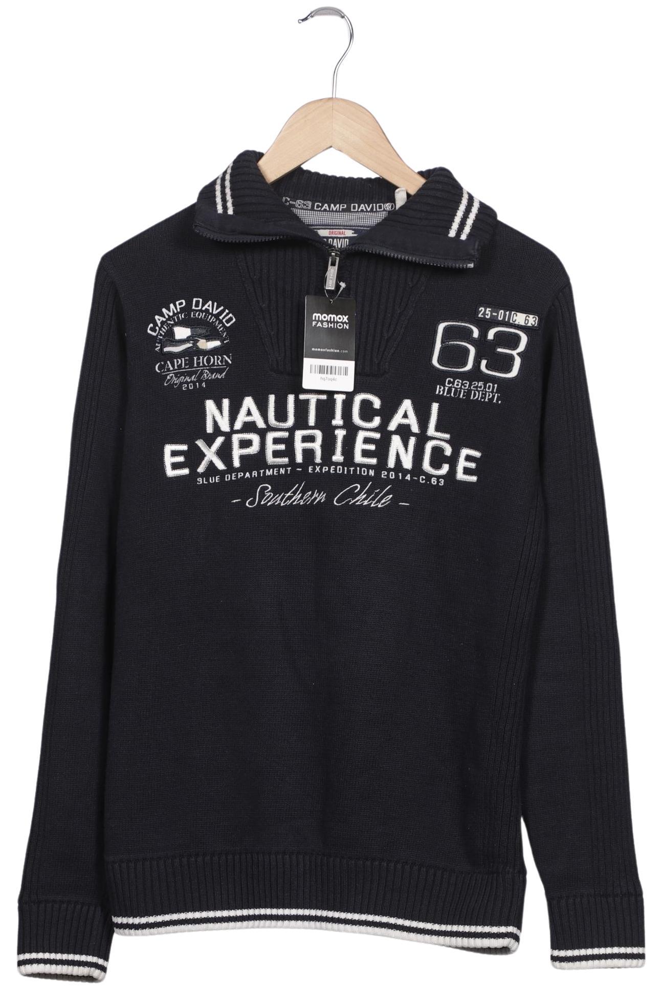 

Camp David Herren Pullover, marineblau, Gr. 48