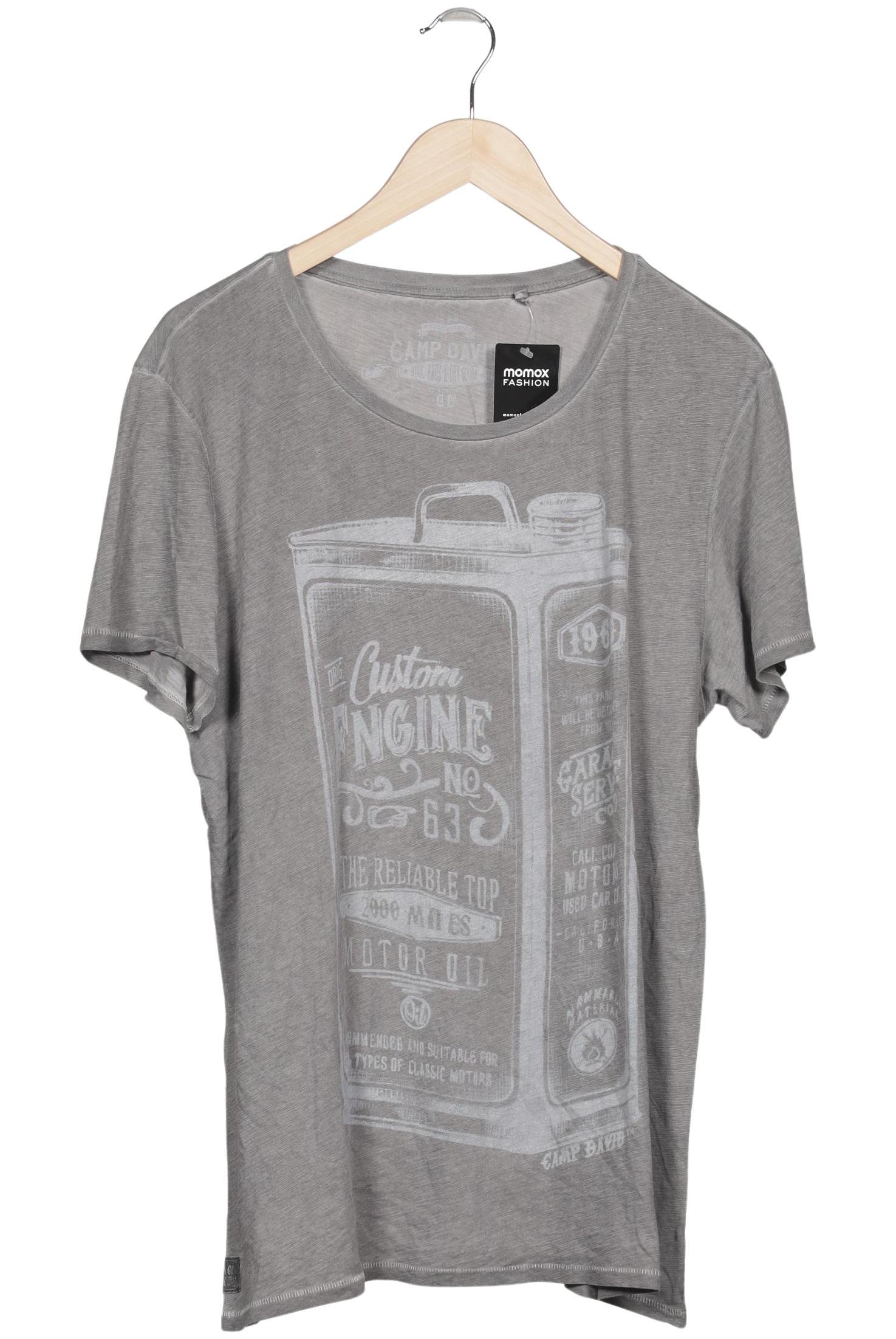 

Camp David Herren T-Shirt, grau, Gr. 52