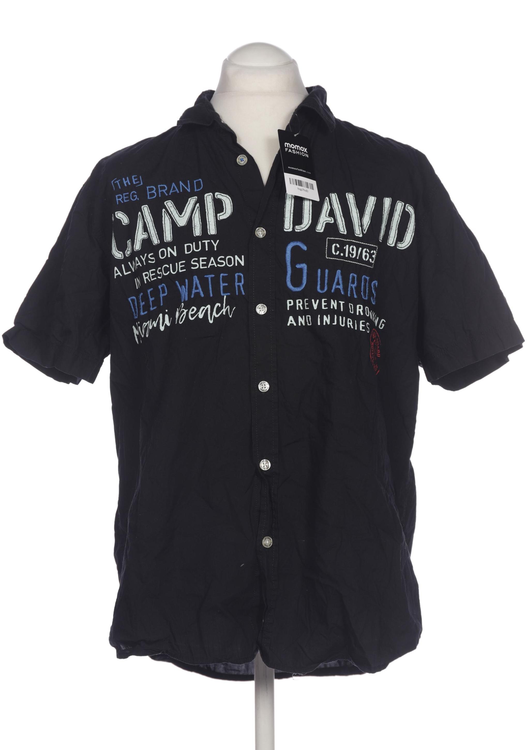 

Camp David Herren Hemd, schwarz, Gr. 54