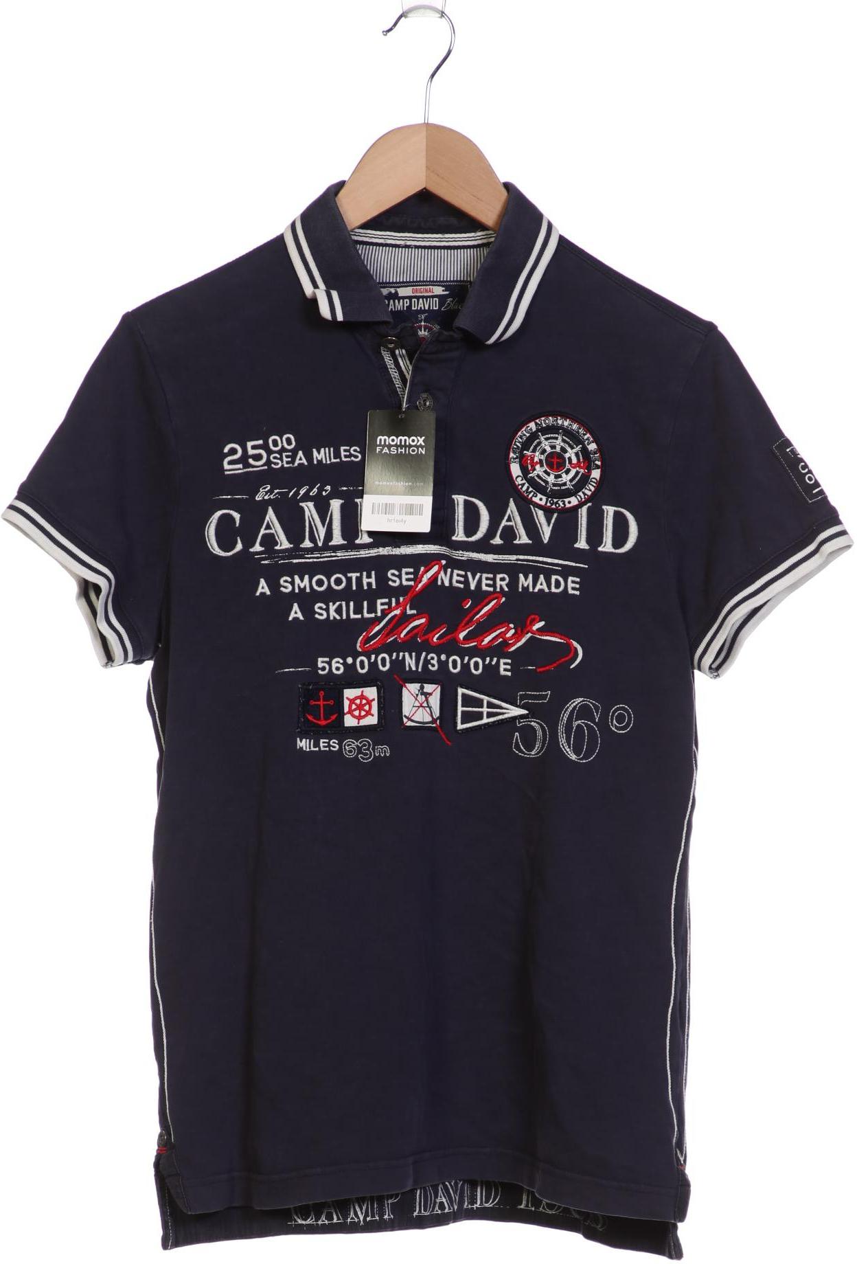 

Camp David Herren Poloshirt, marineblau, Gr. 46