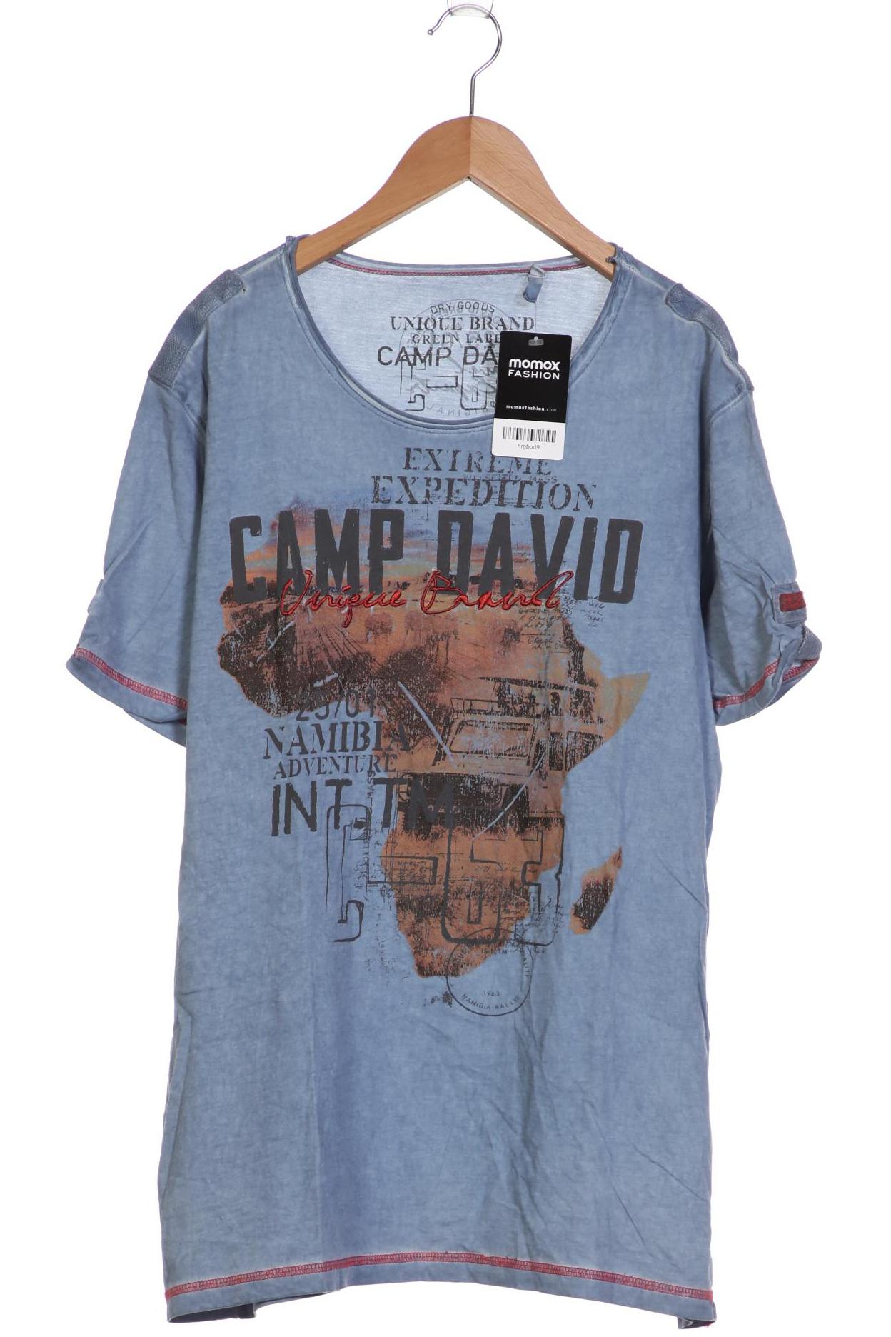 

Camp David Herren T-Shirt, hellblau