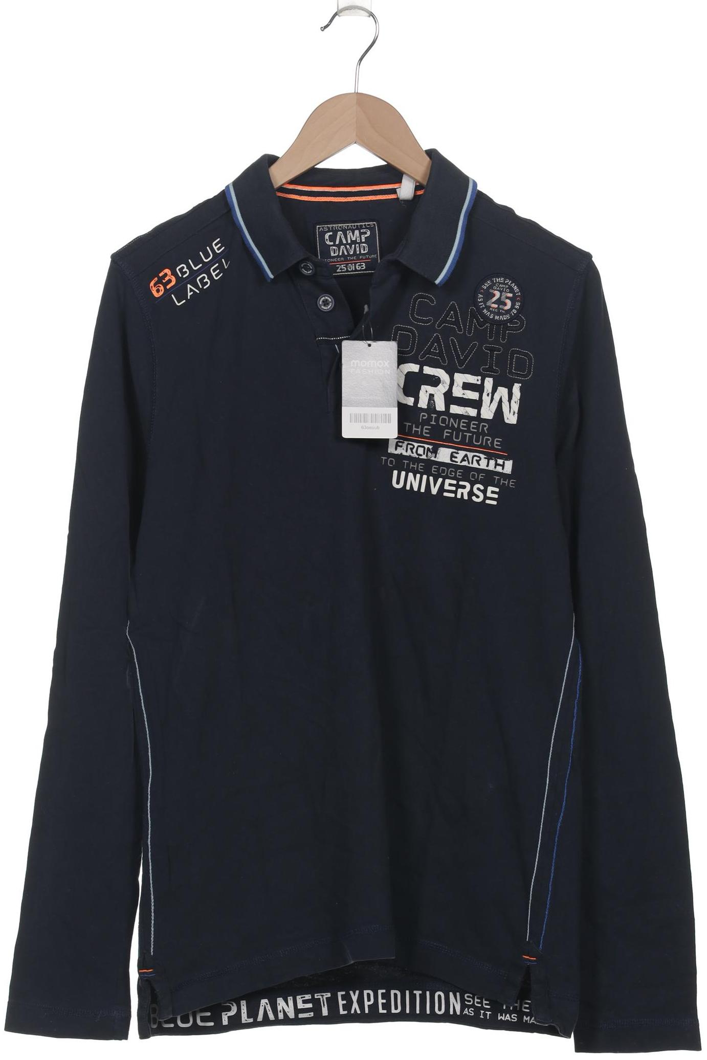 

Camp David Herren Poloshirt, marineblau, Gr. 48