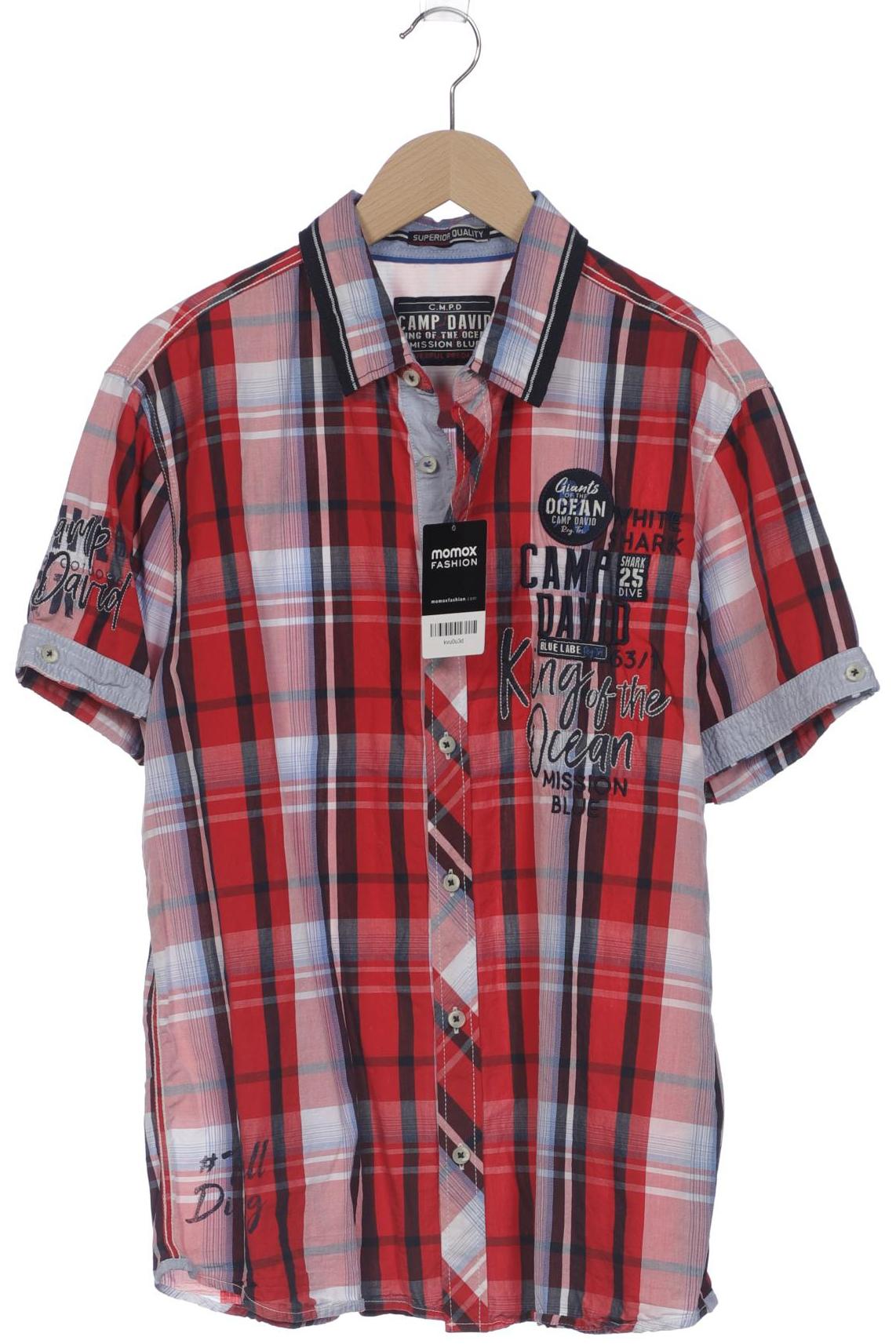 

Camp David Herren Hemd, rot, Gr. 46