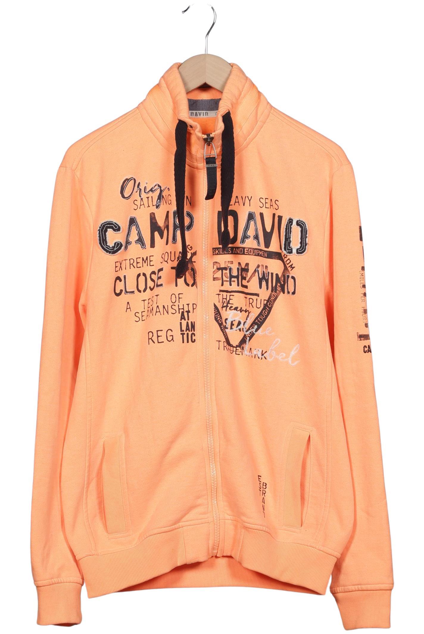 

Camp David Herren Sweatshirt, orange, Gr. 52