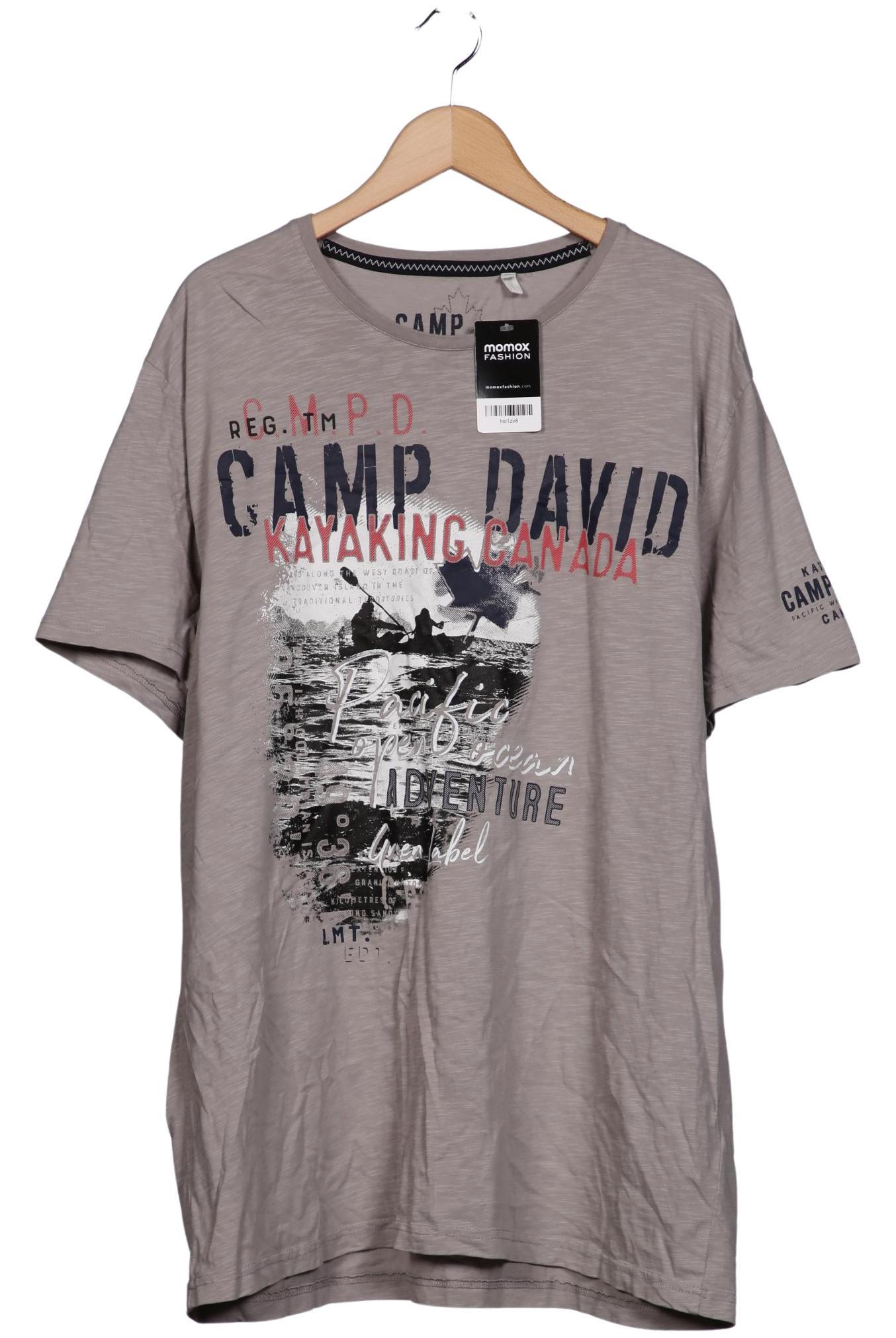 

Camp David Herren T-Shirt, grau, Gr. 58