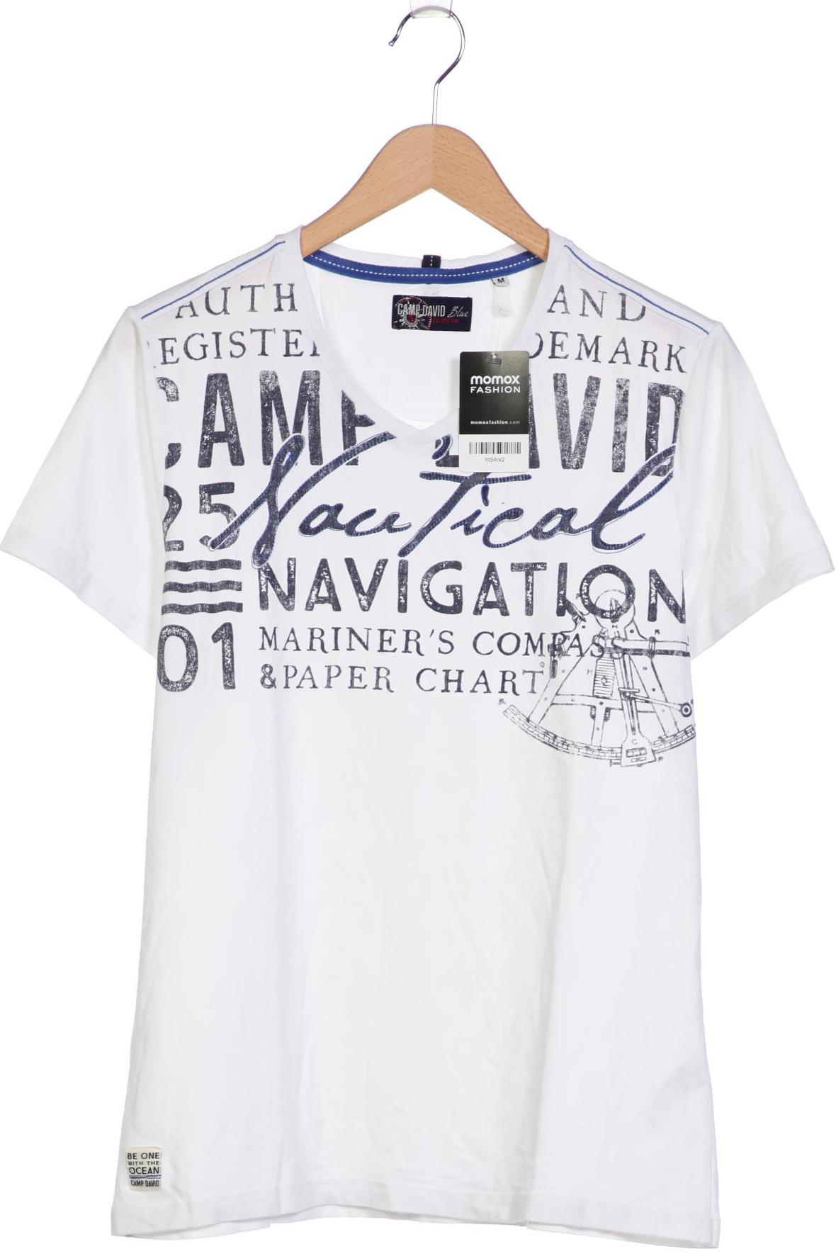 

Camp David Herren T-Shirt, weiß, Gr. 48