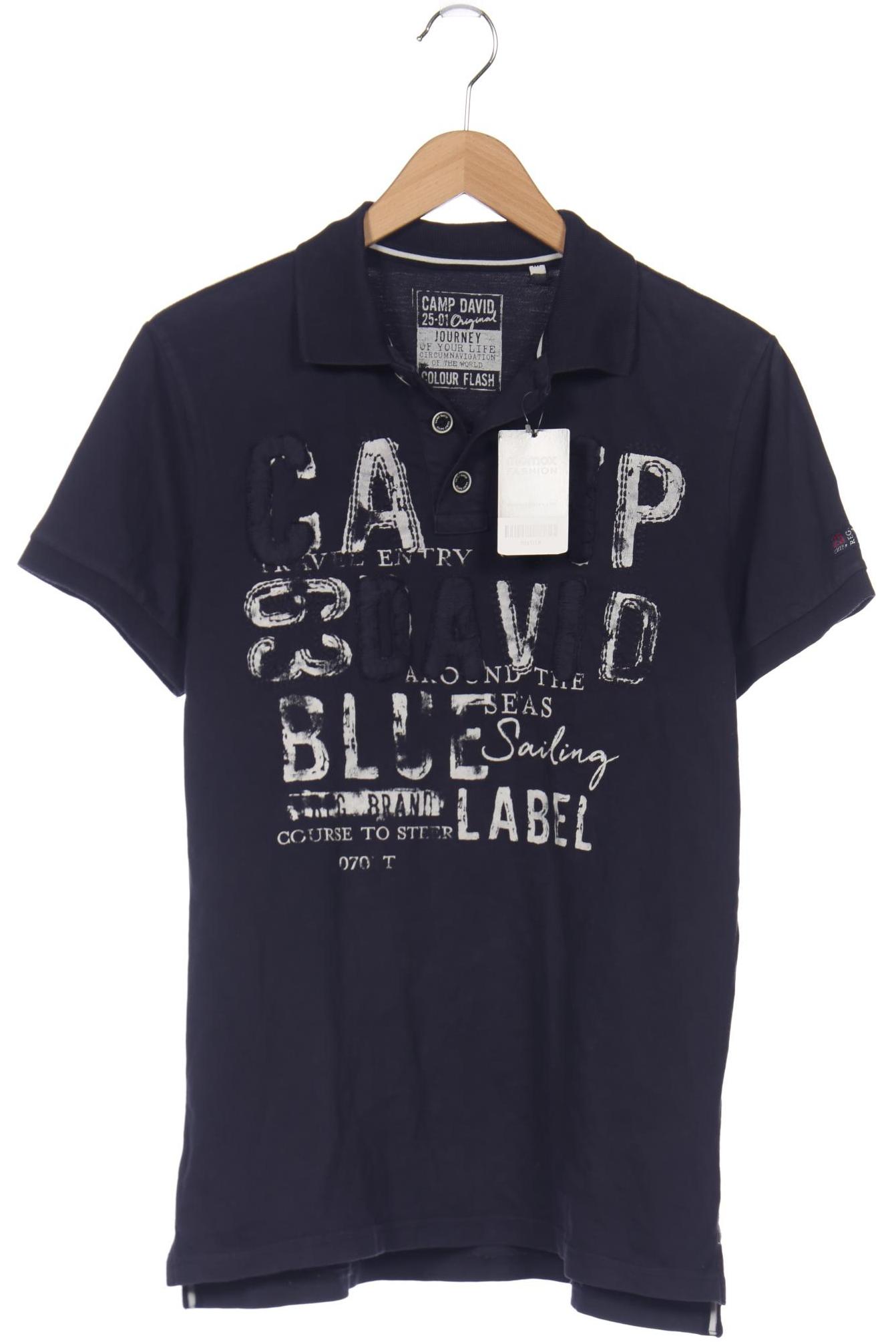 

Camp David Herren Poloshirt, marineblau