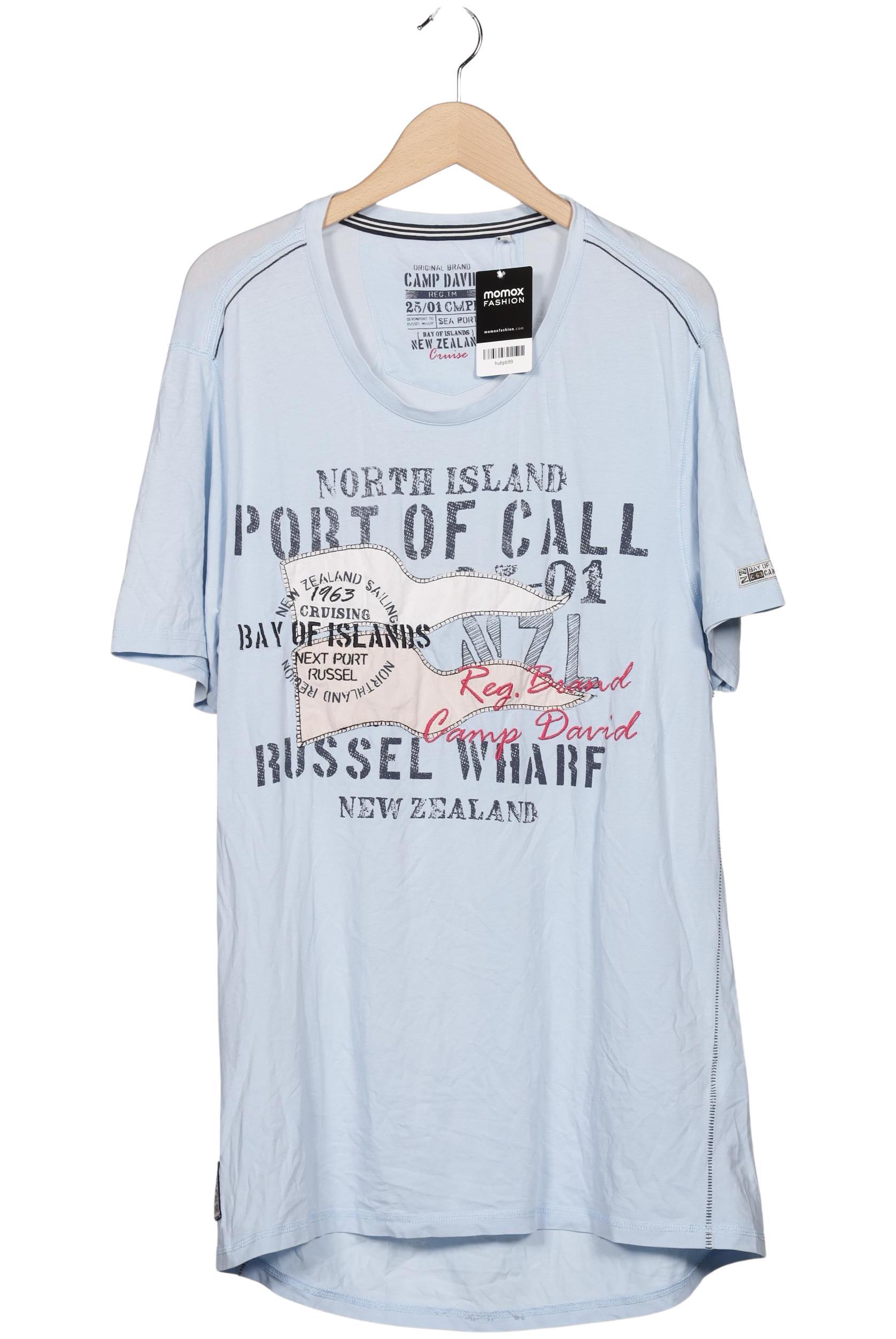 

Camp David Herren T-Shirt, hellblau, Gr. 52