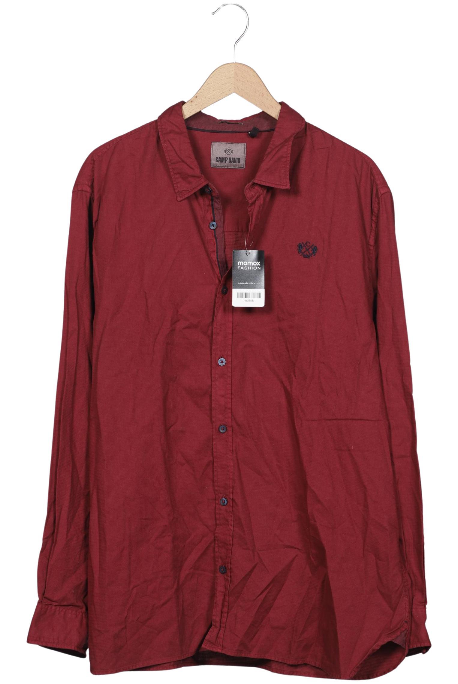 

Camp David Herren Hemd, rot, Gr. 60
