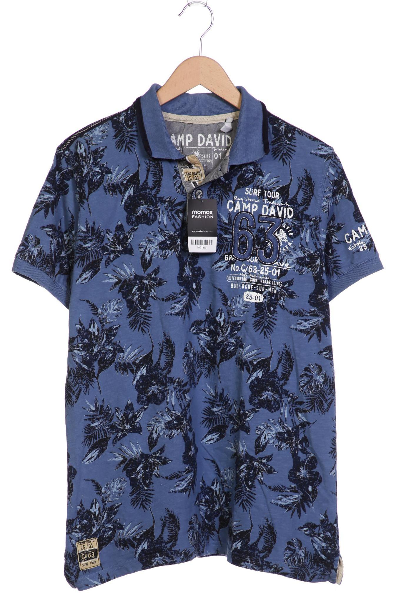 

Camp David Herren Poloshirt, blau