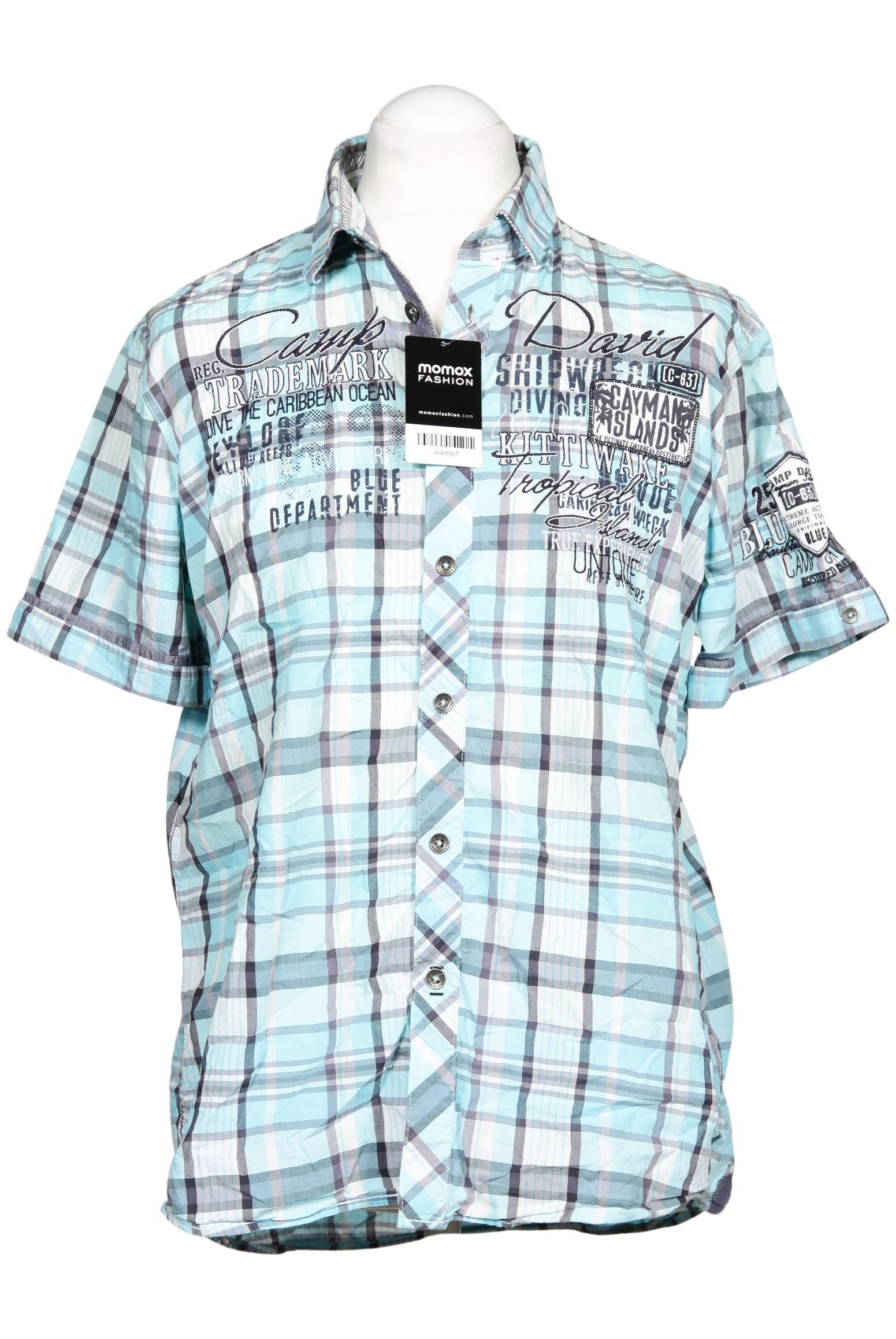 

Camp David Herren Hemd, hellblau, Gr. 54