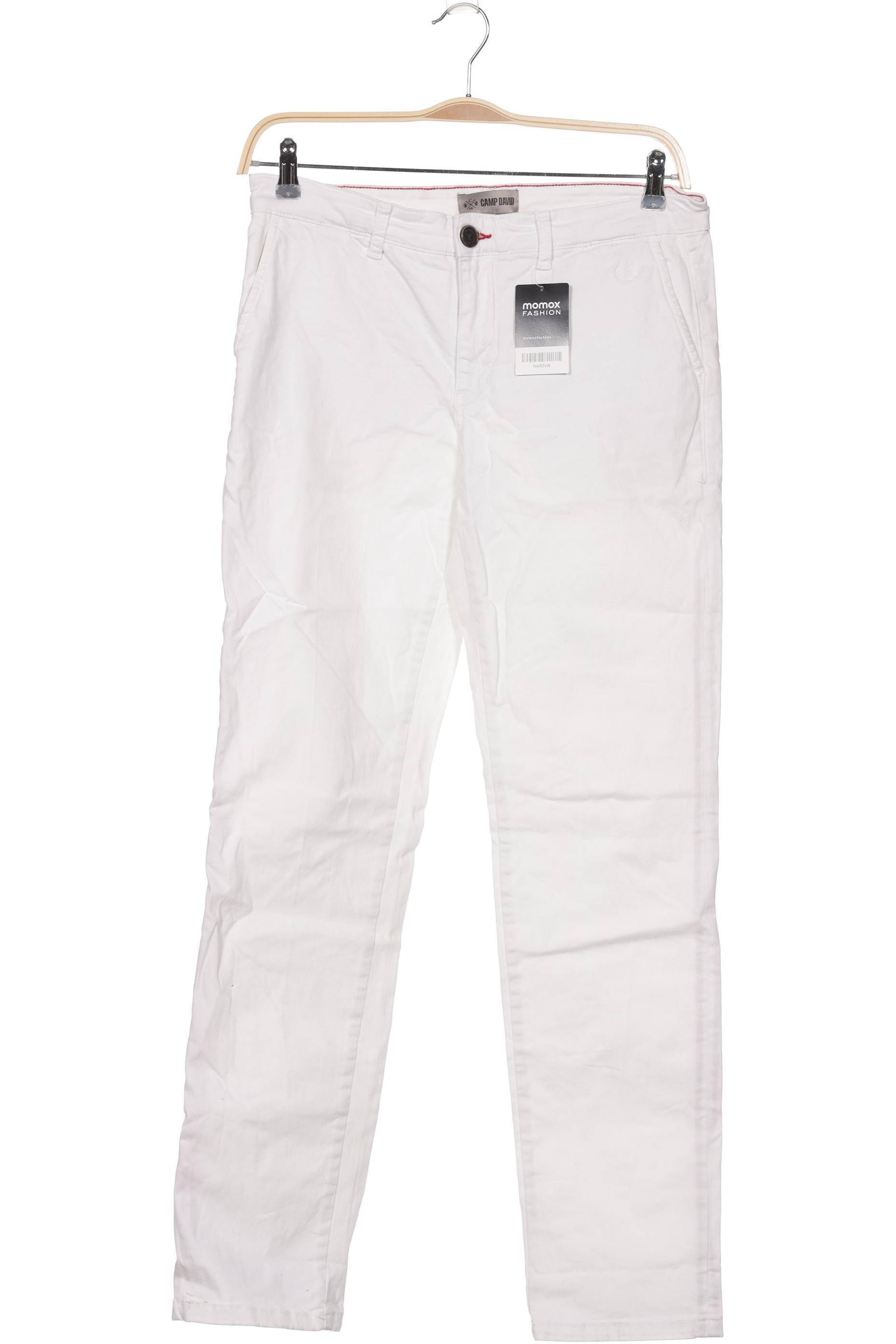 

Camp David Herren Jeans, weiß, Gr. 0