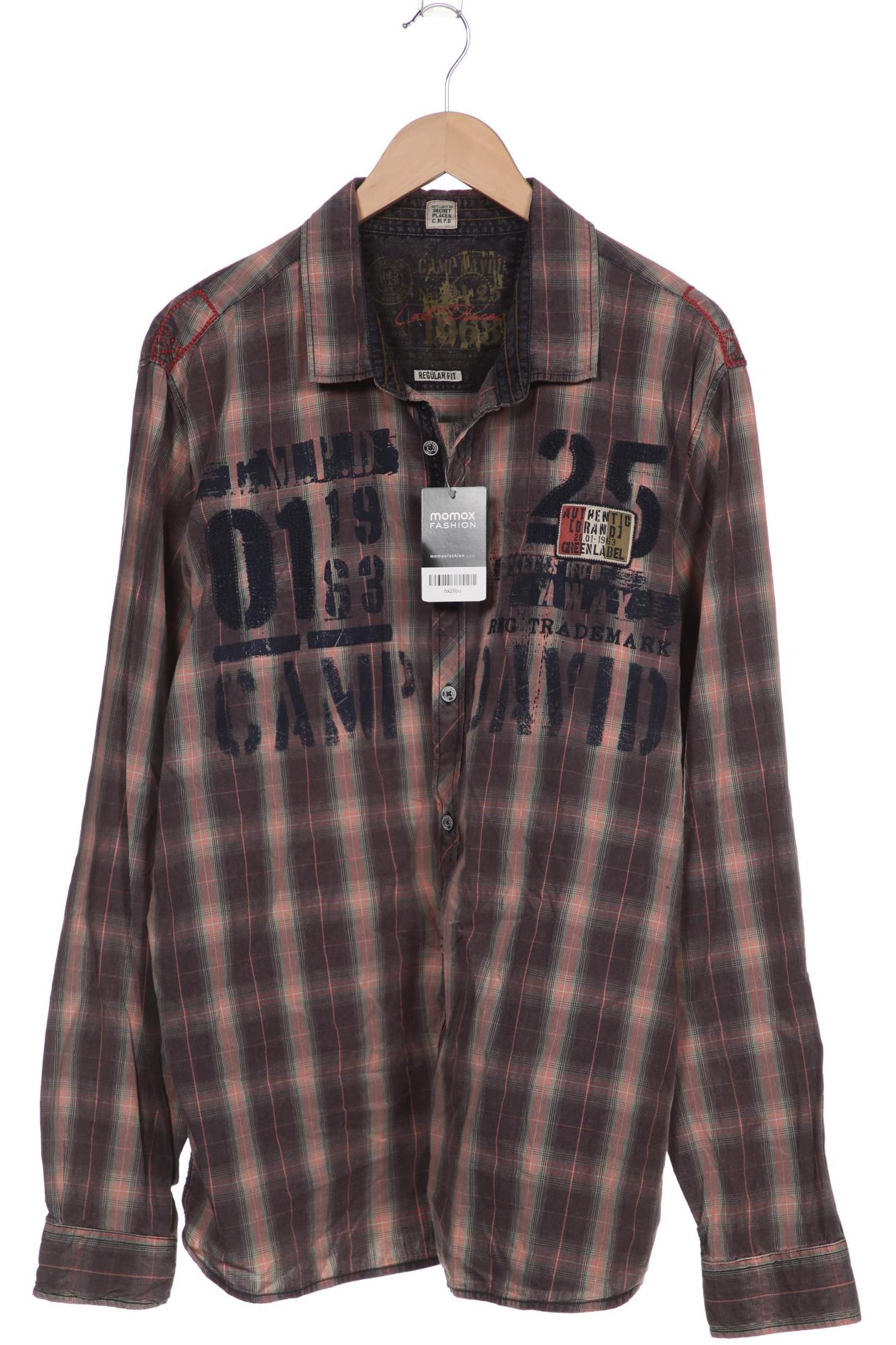 

Camp David Herren Hemd, marineblau