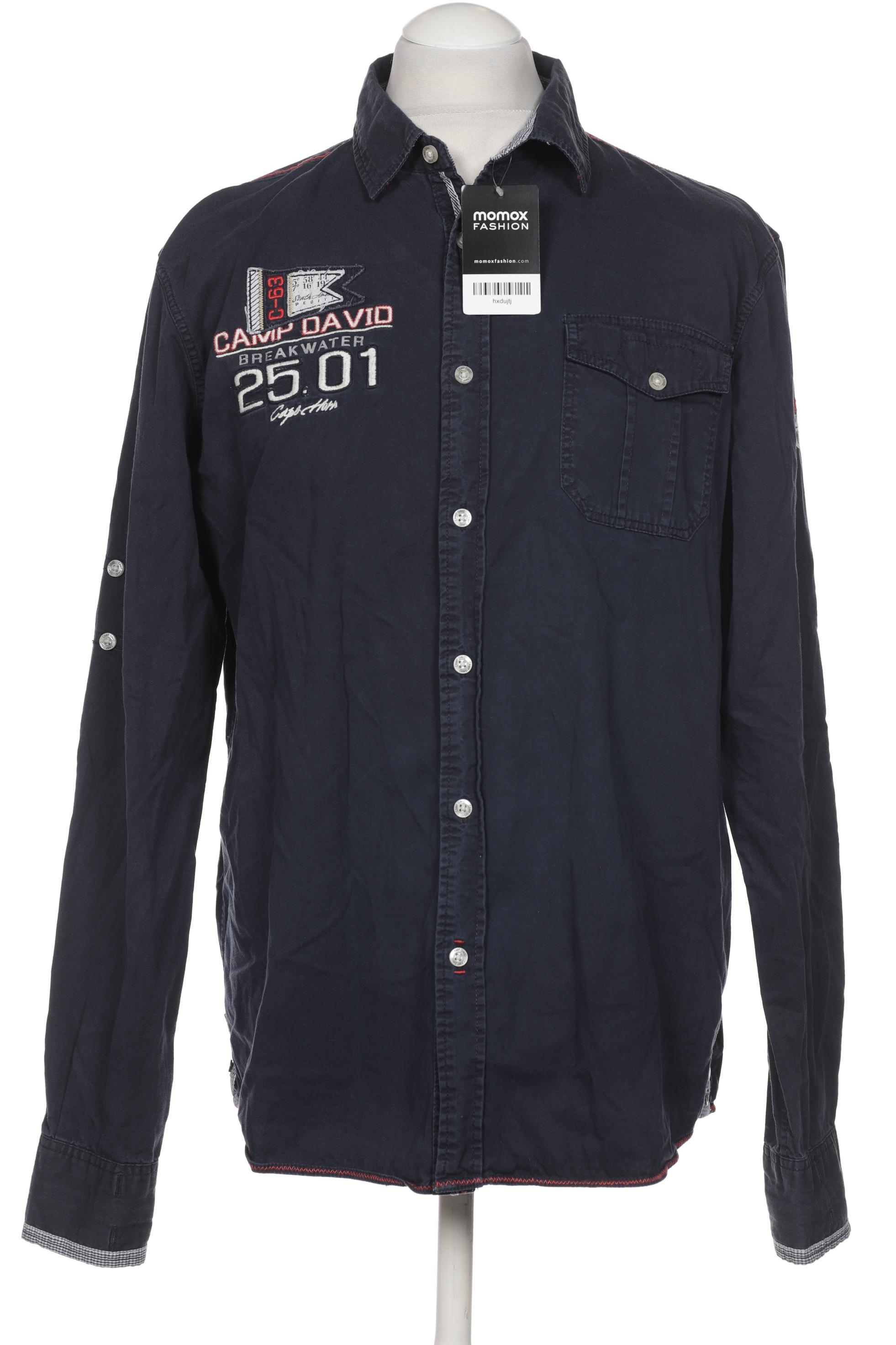 

Camp David Herren Hemd, marineblau, Gr. 52