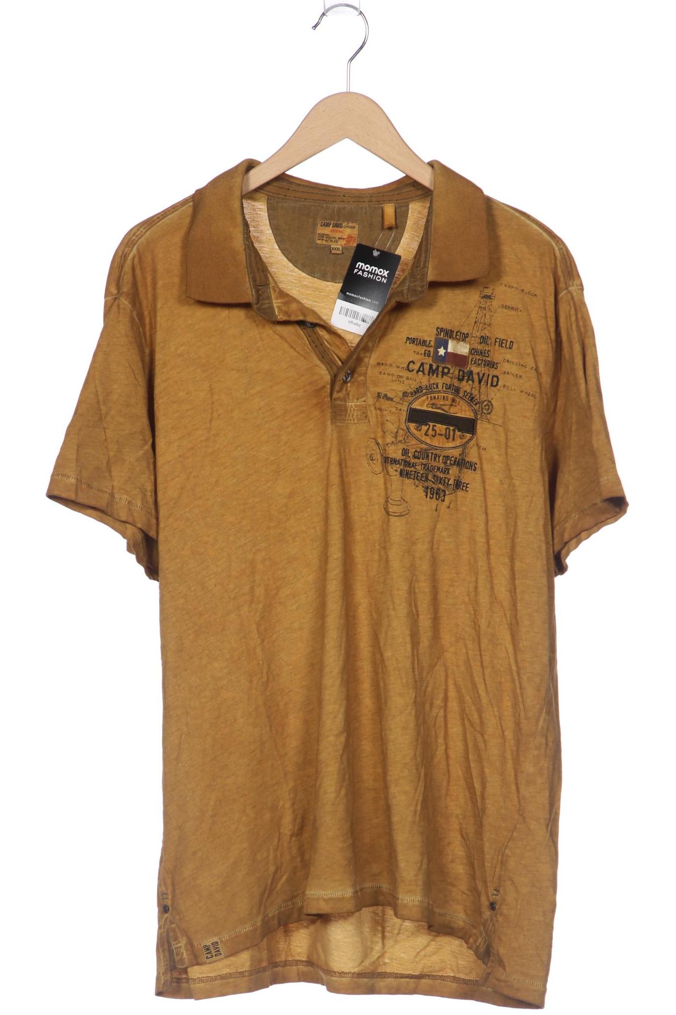 

Camp David Herren Poloshirt, gelb, Gr. 58