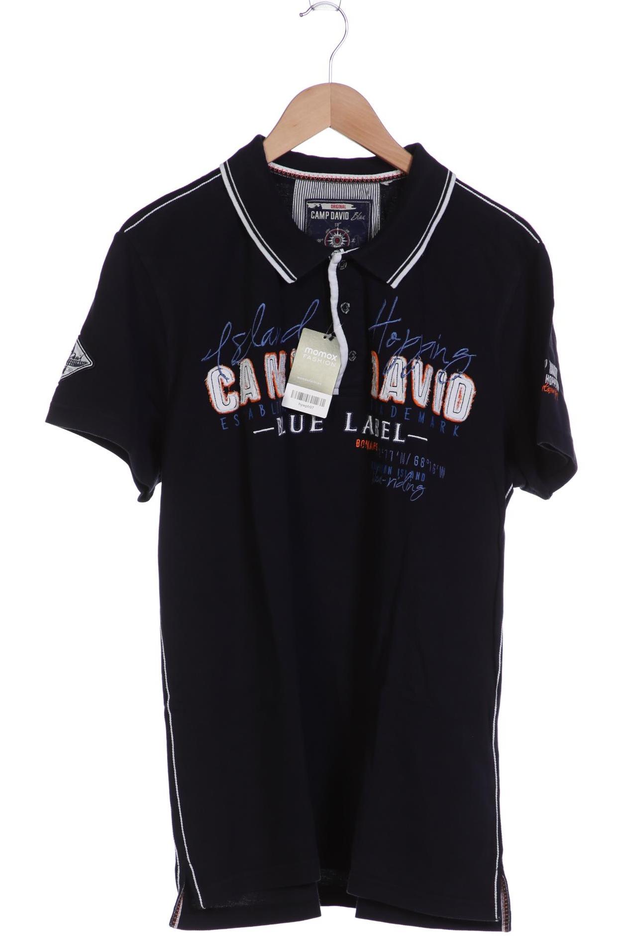 

Camp David Herren Poloshirt, marineblau