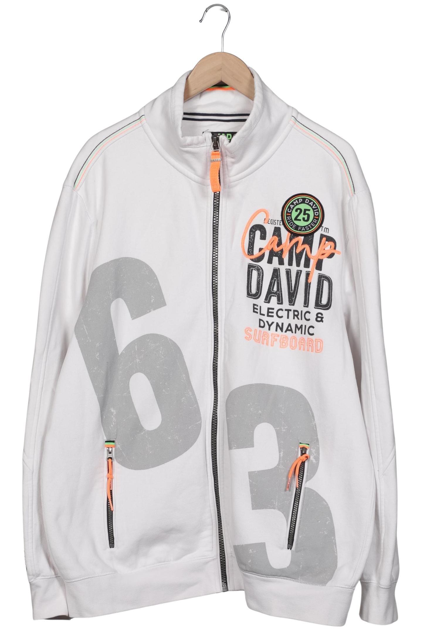 

Camp David Herren Sweatshirt, weiß, Gr. 58