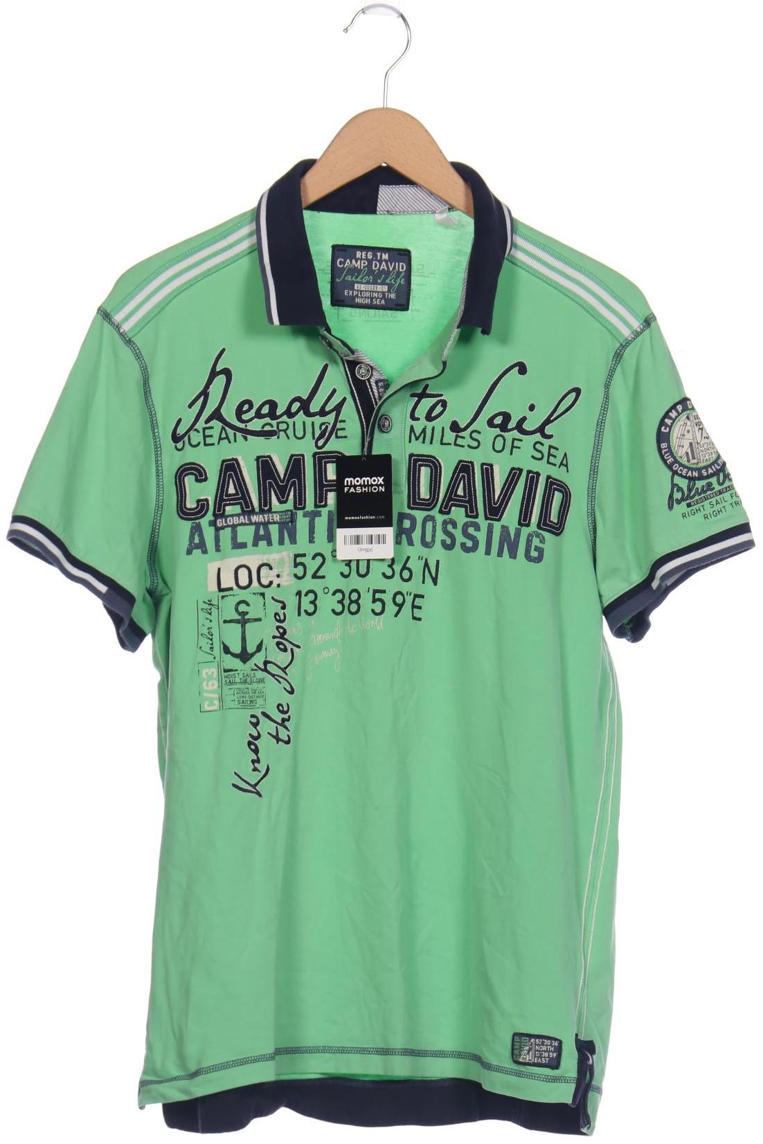 

Camp David Herren Poloshirt, hellgrün