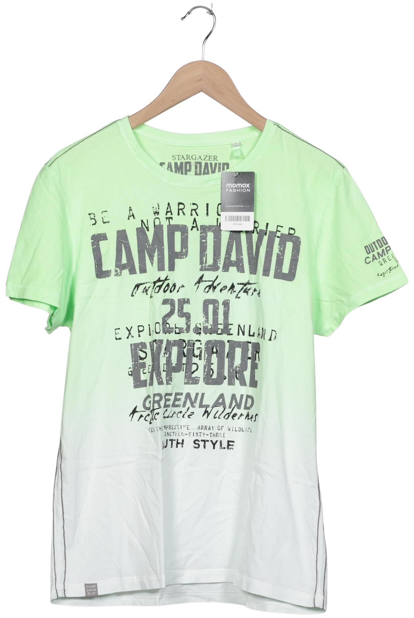 

Camp David Herren T-Shirt, hellgrün, Gr. 52