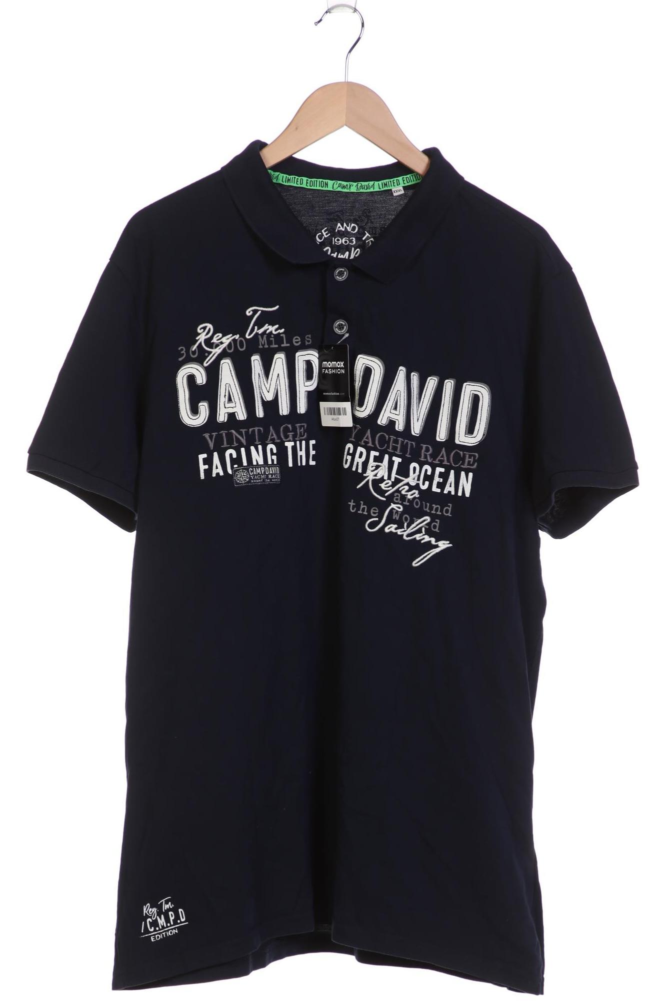 

Camp David Herren Poloshirt, marineblau, Gr. 58