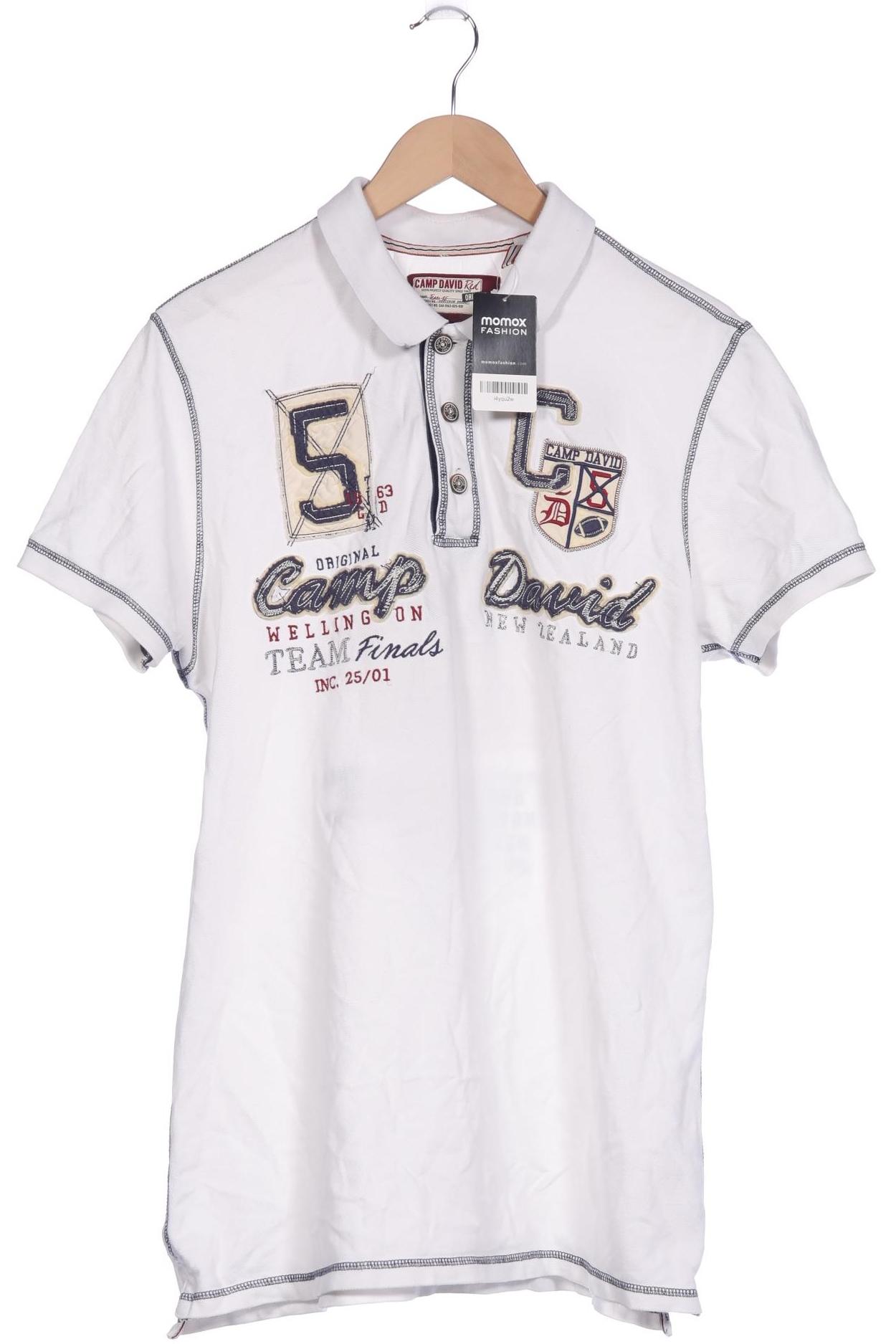 

Camp David Herren Poloshirt, weiß, Gr. 54