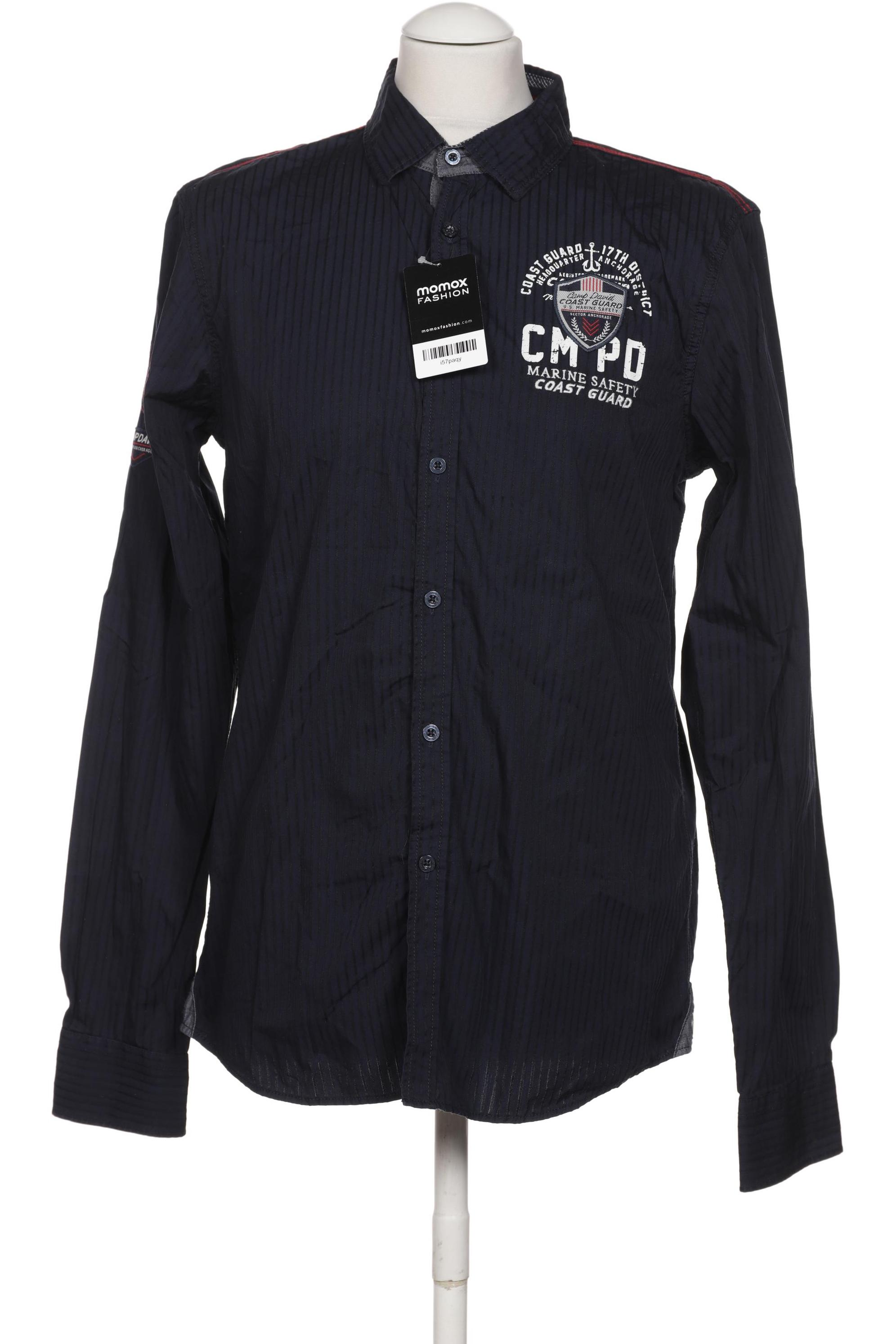 

Camp David Herren Hemd, marineblau