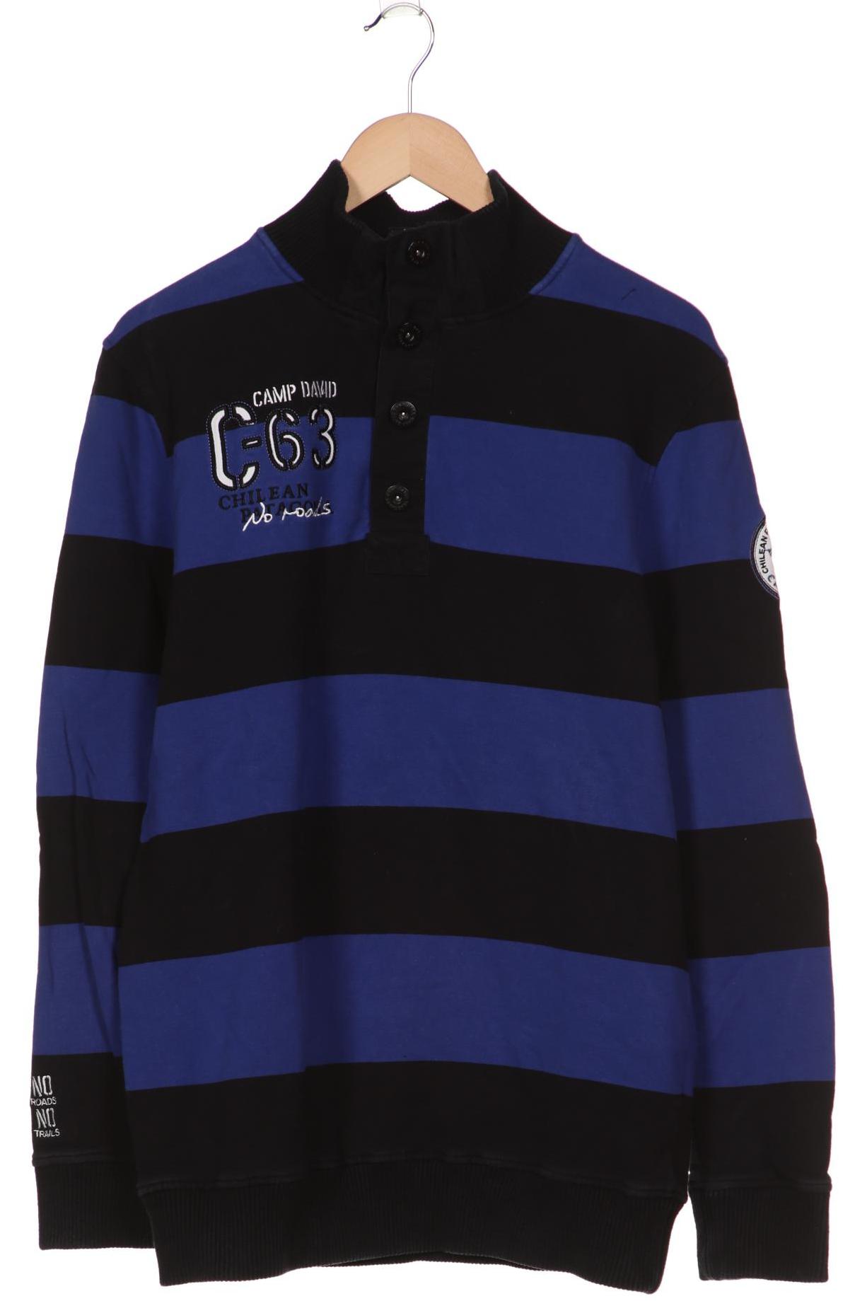 

Camp David Herren Sweatshirt, schwarz