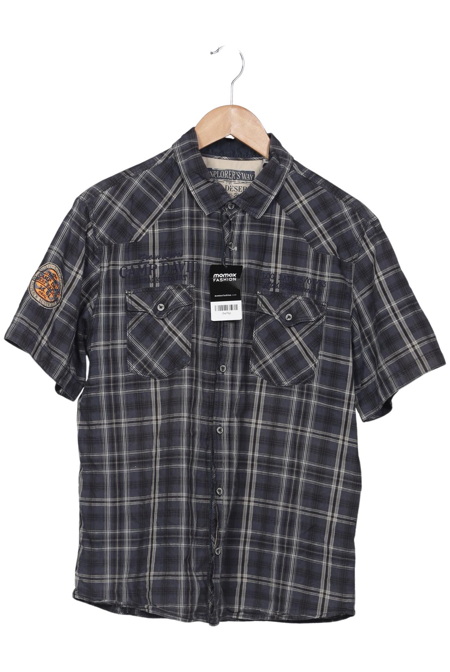 

Camp David Herren Hemd, marineblau, Gr. 48