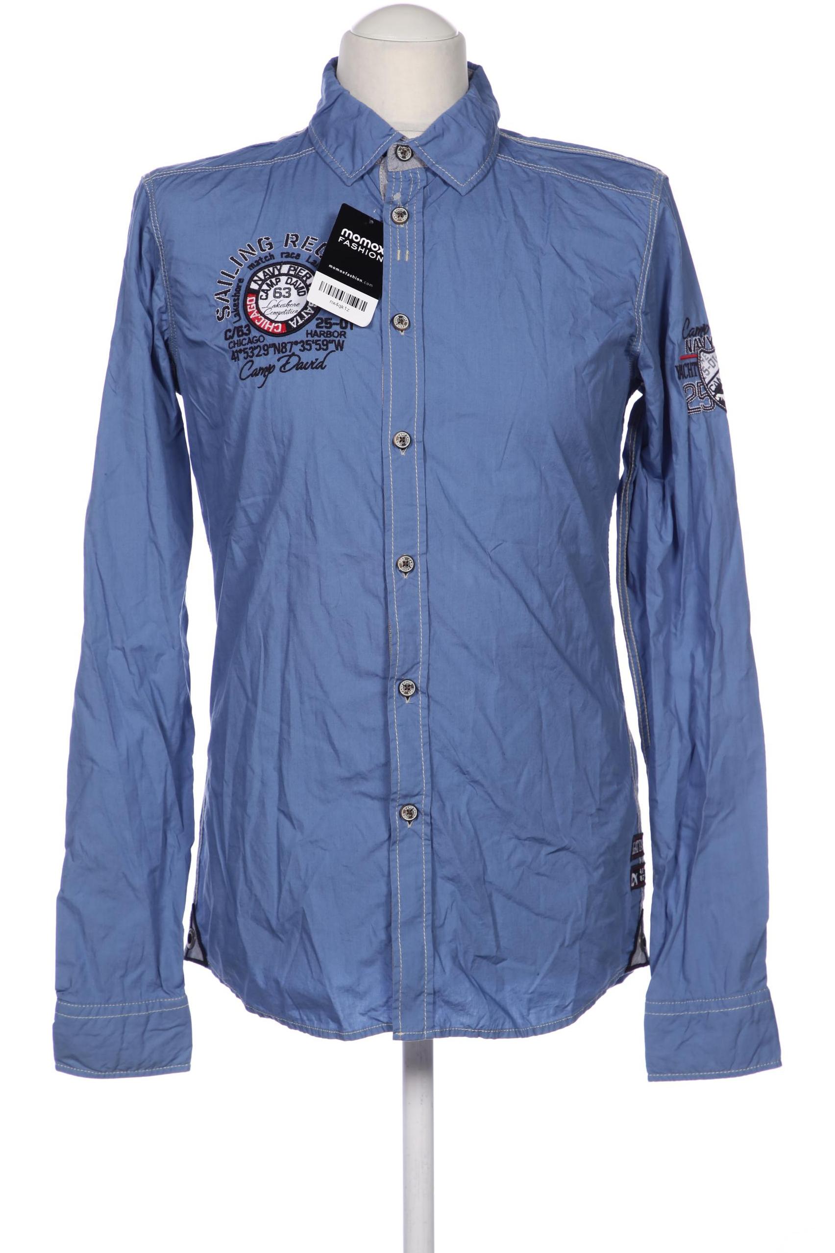 

Camp David Herren Hemd, blau, Gr. 46