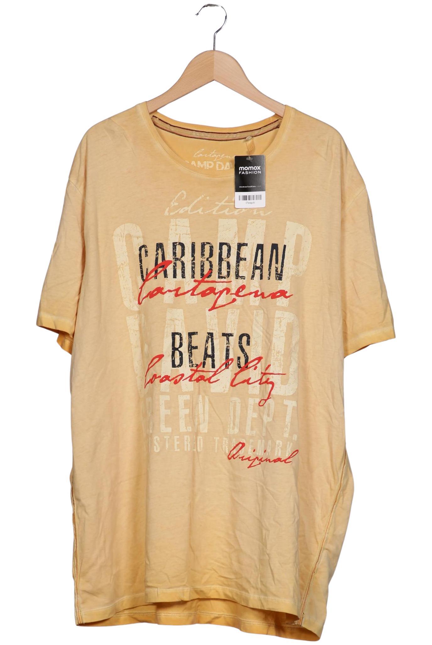 Thumbnail - Camp David Herren T-Shirt, gelb, Gr. 60